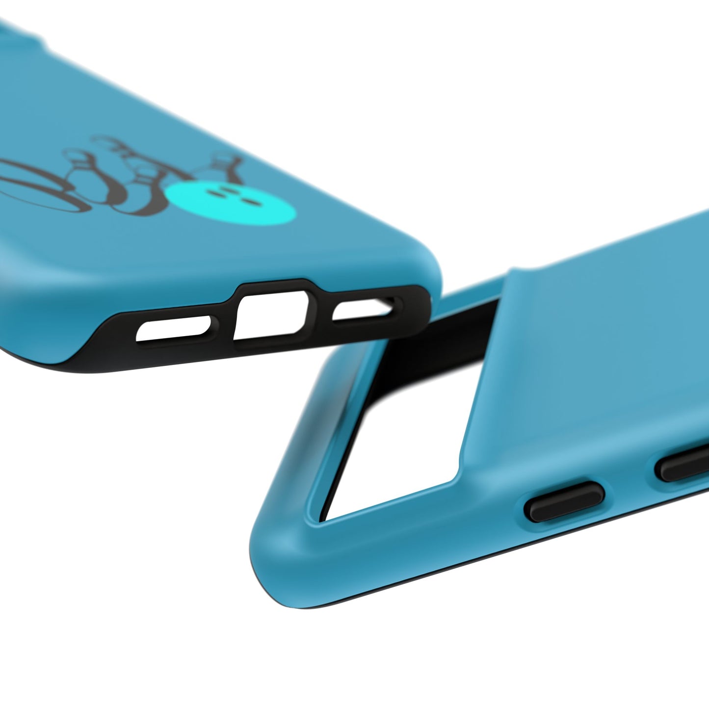 Bowling Phone Case, Tough Cases for Bowling Enthusiasts, Fun Gift for Bowlers, Unique Phone Accessory, Sports Themed Cases