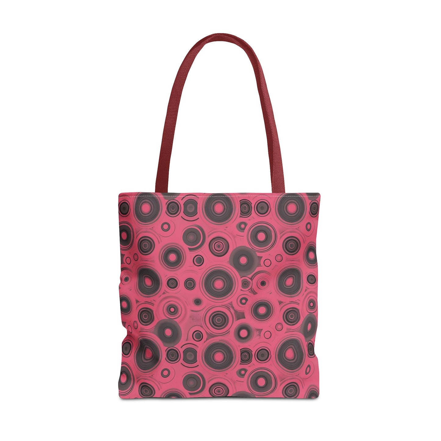 Colorful Retro Tote Bag, Stylish Beach Bag, Shopping Tote