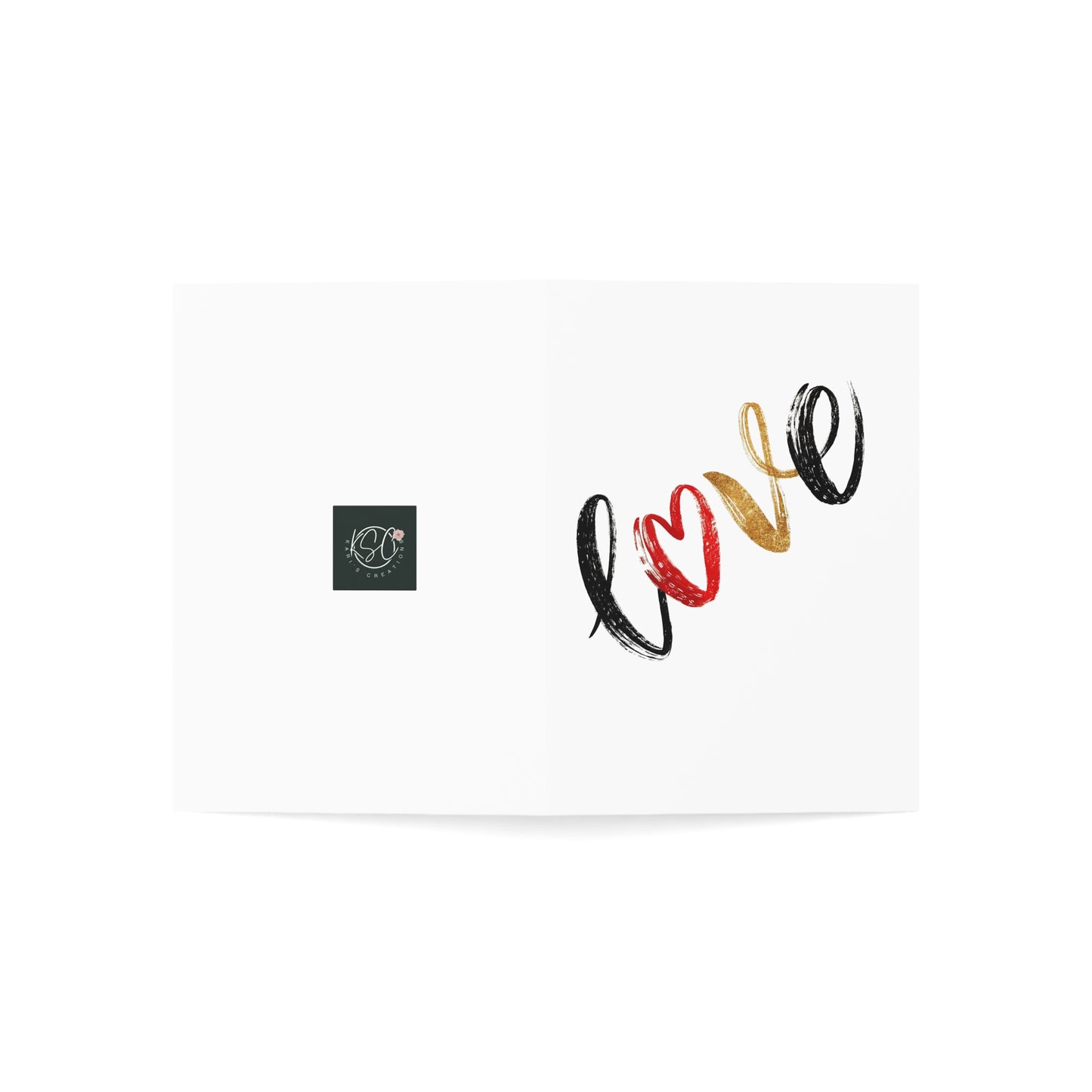 Chic Love Greeting Cards Set | Romantic Note Cards for Love Letters, Anniversary, Valentine's Day, Weddings, and Celebrations