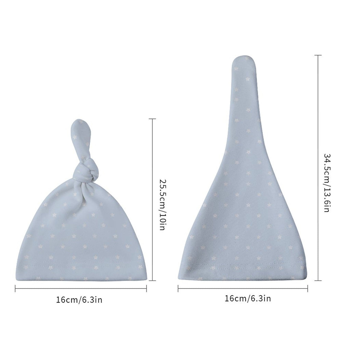 Top Knot Hat for Baby (A Set of 2)