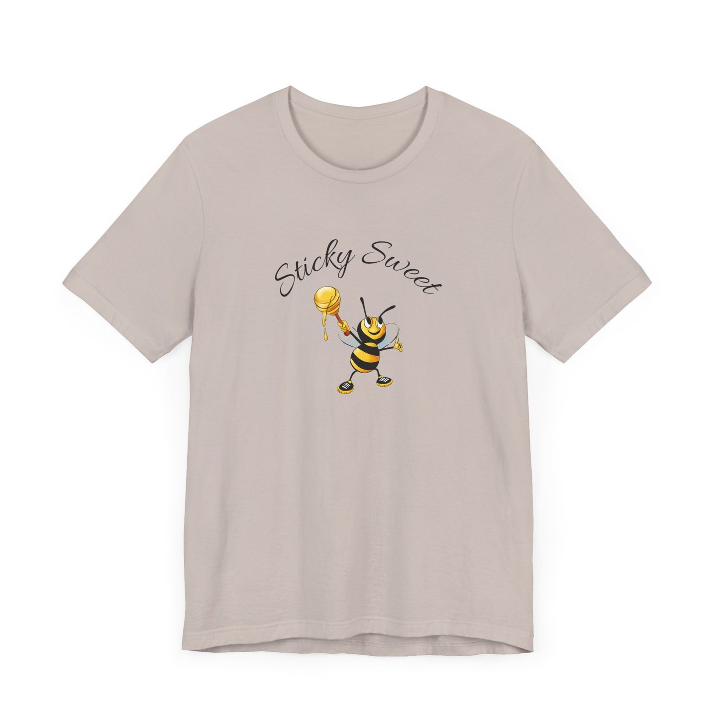 Sticky Sweet Bee Unisex Tee, Cute Bee T-Shirt, Honey Lover Gift