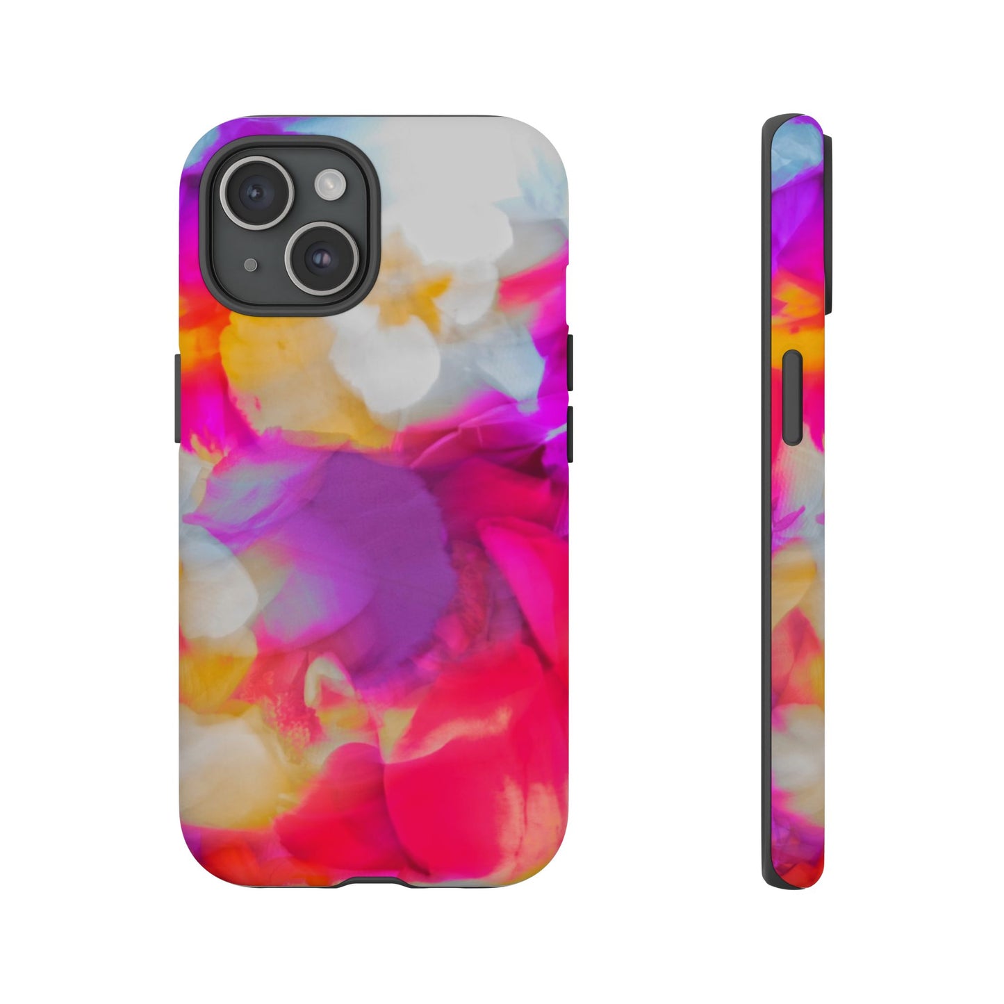 Floral Phone Case: Stylish Art for Your Device, Tough Cases, Gift for Her, Flower Print, Trendy Accessories, Phone Protection