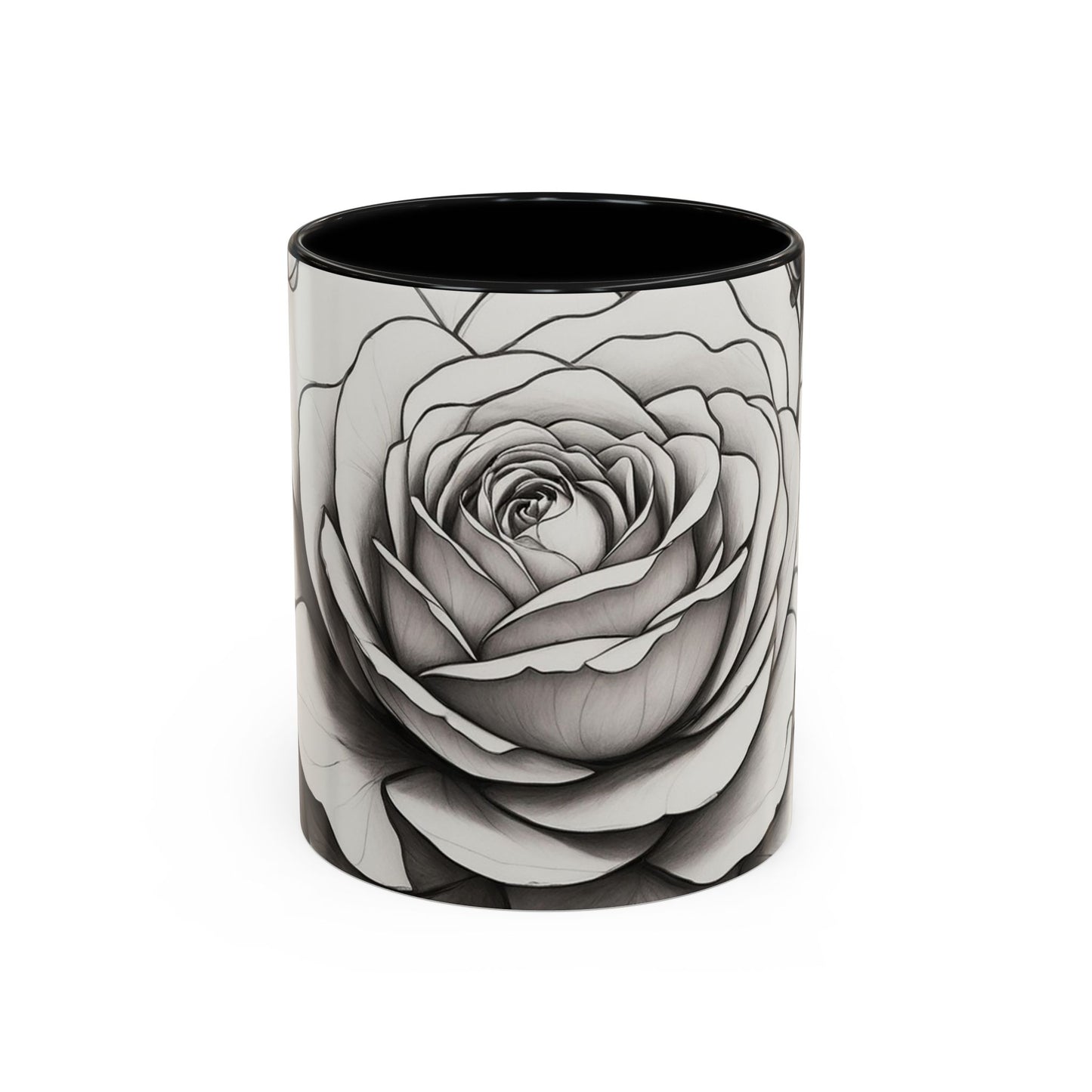 Elegant Floral Coffee Mug - Perfect Gift for Flower Lovers, Mother's Day, Birthdays, Home Decor, Office Use