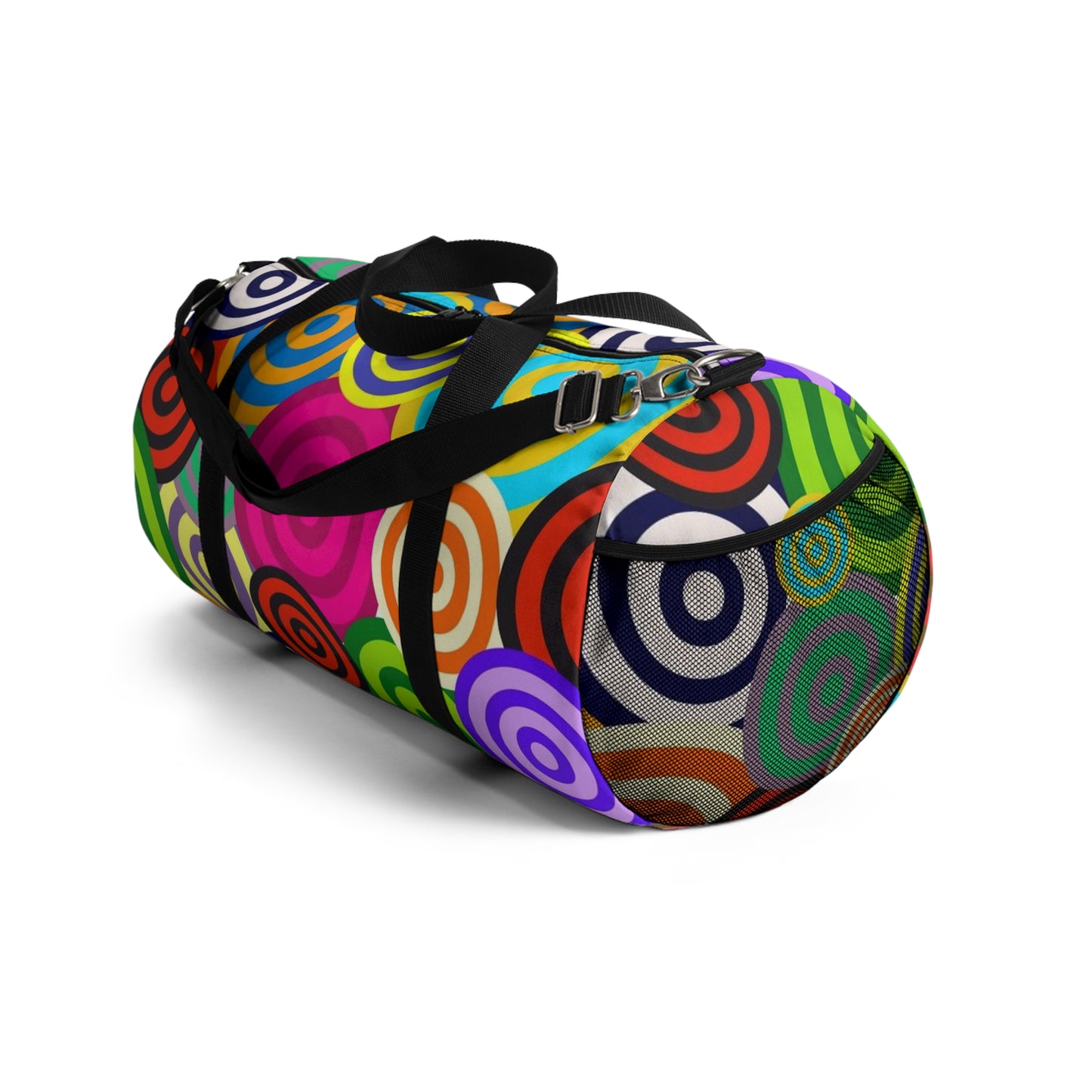 Colorful Swirl Duffel Bag for Gym, Travel, or Weekend Getaways, Fun Design, Perfect Gift for Adventurers, Gym Lovers, Holiday Travel