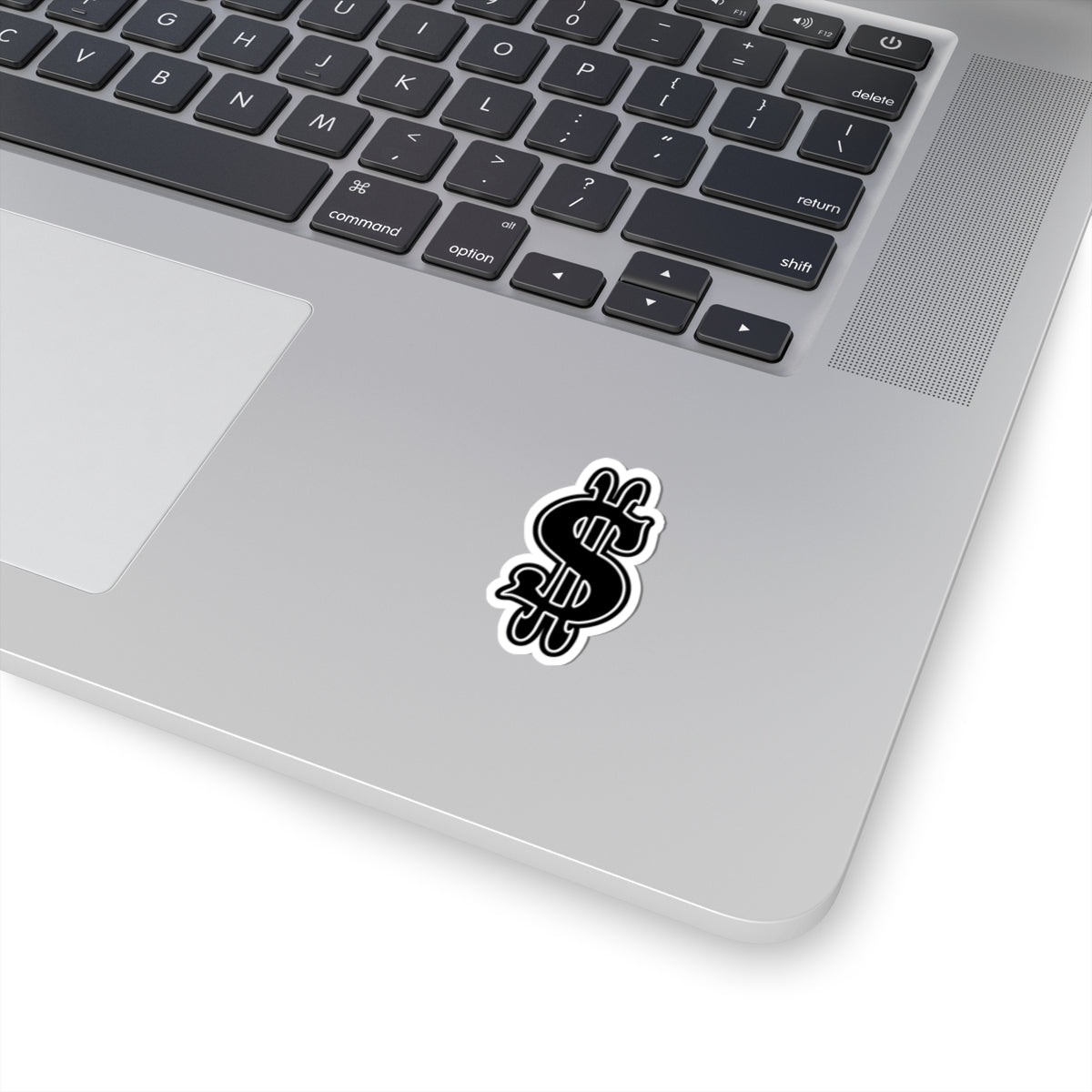 Trendy Dollar Sign Kiss-Cut Stickers, Laptop Decals, Gift for Students, Financial Motivational Stickers, Wall Art, Budgeting Decor