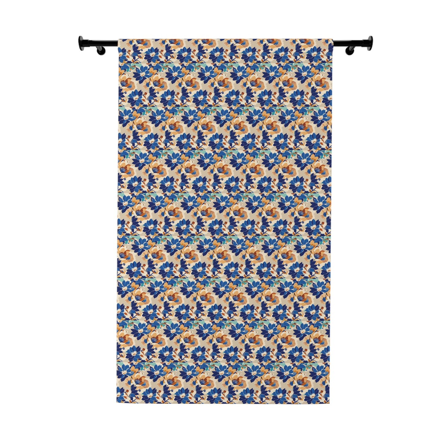 Floral Window Curtain - Cozy Home Decor, Brighten Your Space, Bedroom or Living Room, Spring Decor, Gift for Homeowners