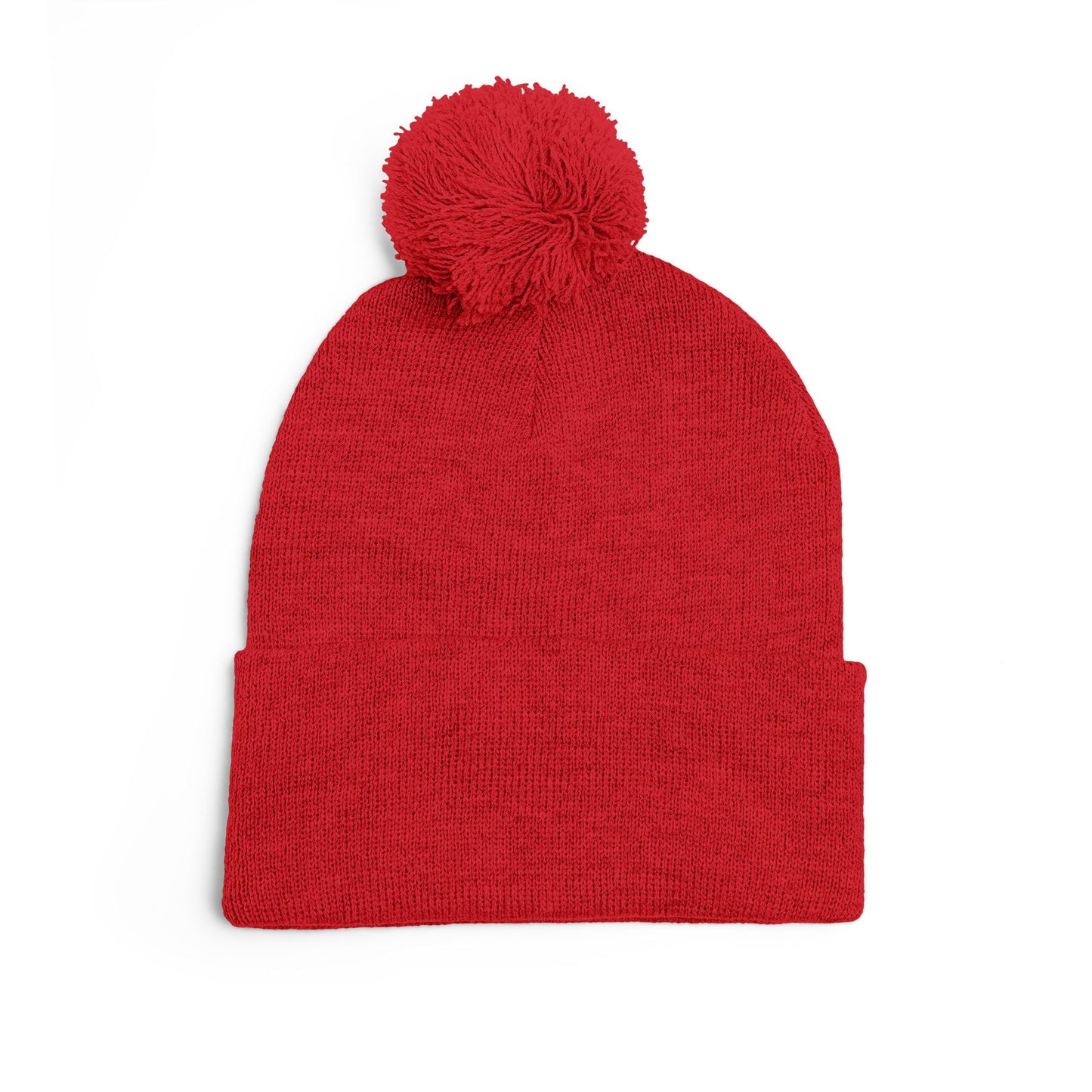 Cozy Pom-Pom Knit Cap, Winter Beanie, Embroidered Hat, Gift for Him/Her, Stylish Knitwear, Cold Weather Accessory