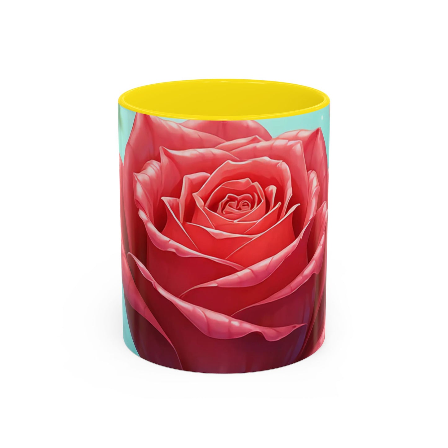 Elegant Rose Coffee Mug for Floral Lovers, Perfect Gift for Mother’s Day, Birthday, Home Decor, Garden Enthusiasts, Art Collectors