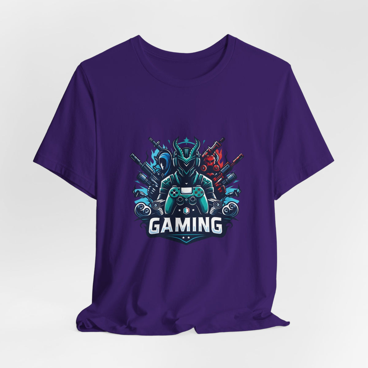 Gaming Controller Emblem Tee — Esports Gamer Graphic T-Shirt