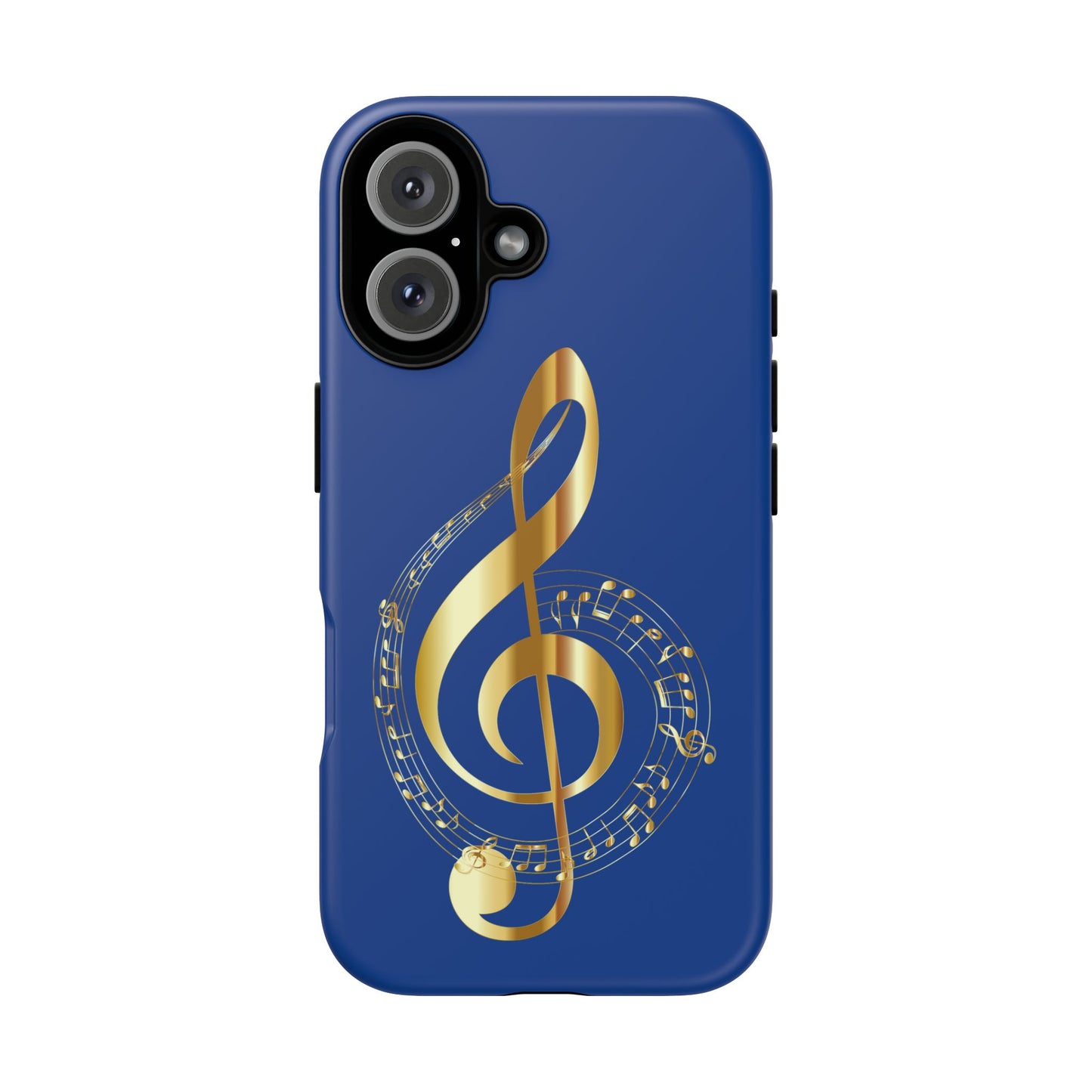 Tough Cases Blue and Gold Musical Note