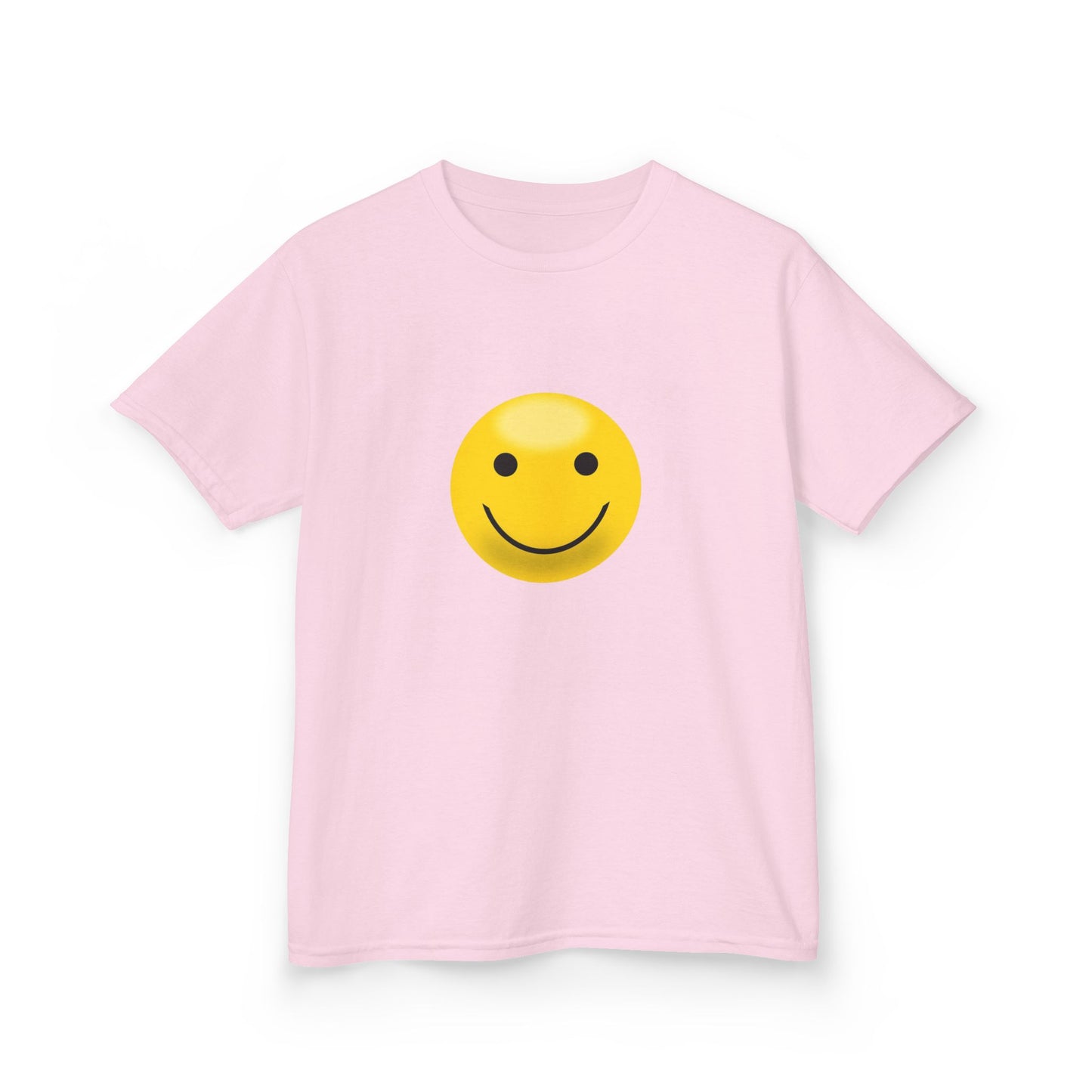Smiley Face Kids Tee, Funny Kids Shirt, Cute Summer Tee, Gift for Kids, Playful Children