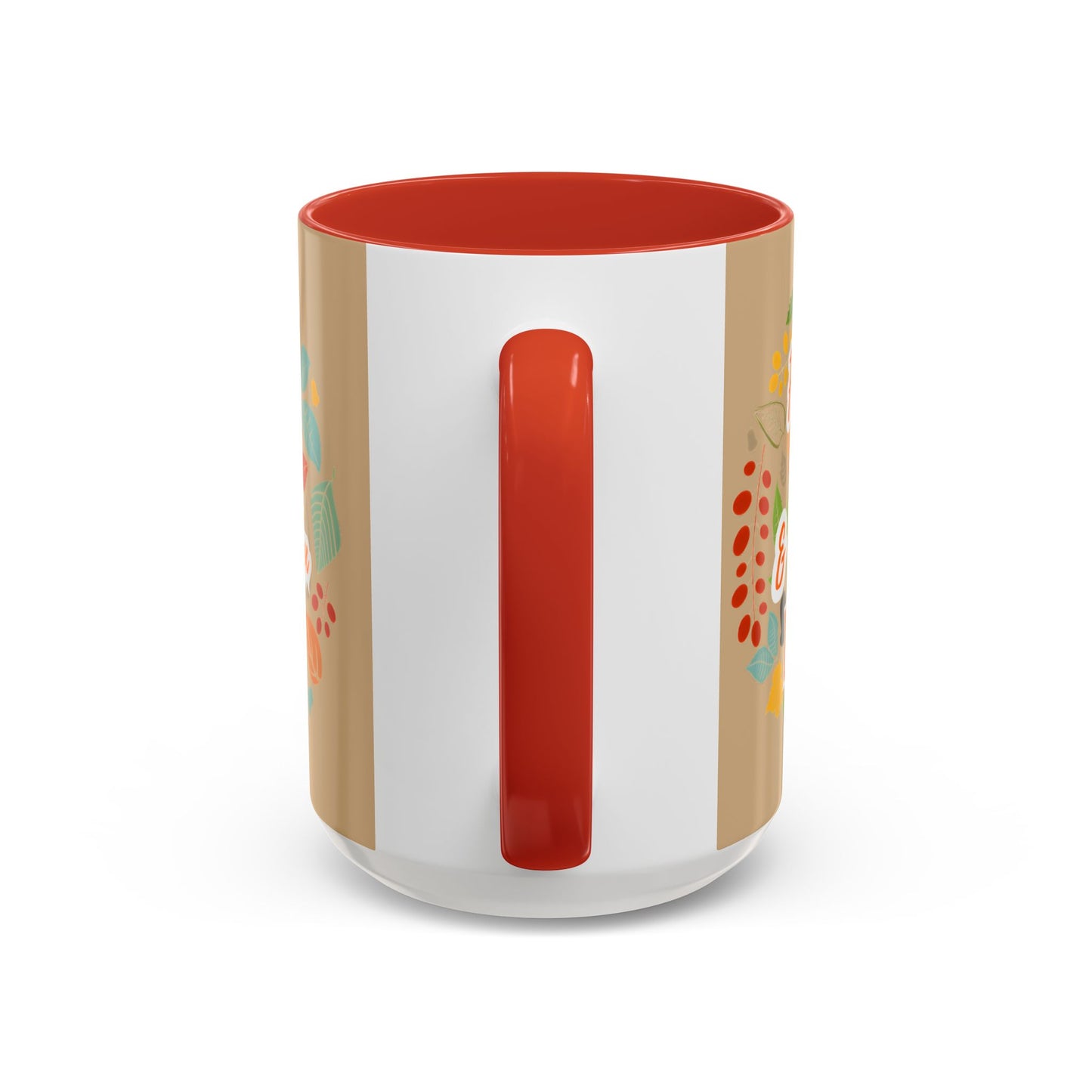Fall Breeze & Leaves Coffee Mug, Autumn Mug, Seasonal Drinkware, Cozy Kitchen Decor, Perfect Gift for Fall Lovers