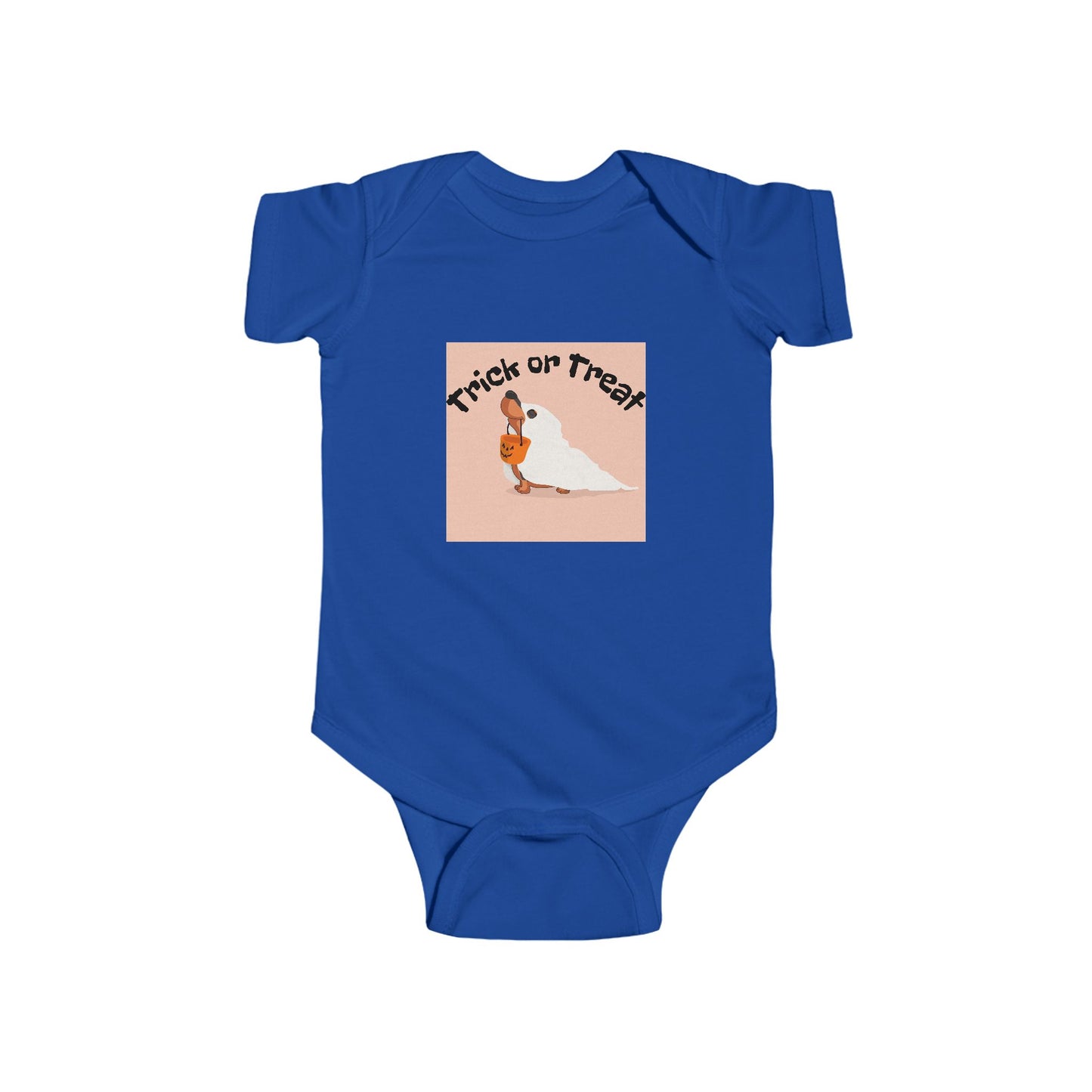 Halloween Infant Bodysuit, Trick or Treat Baby Outfit, Cute Baby Halloween Costume, Newborn Halloween Apparel, Toddler Trick or Treat Shirt