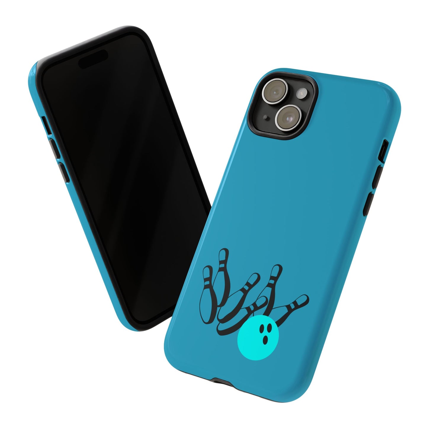 Bowling Phone Case, Tough Cases for Bowling Enthusiasts, Fun Gift for Bowlers, Unique Phone Accessory, Sports Themed Cases