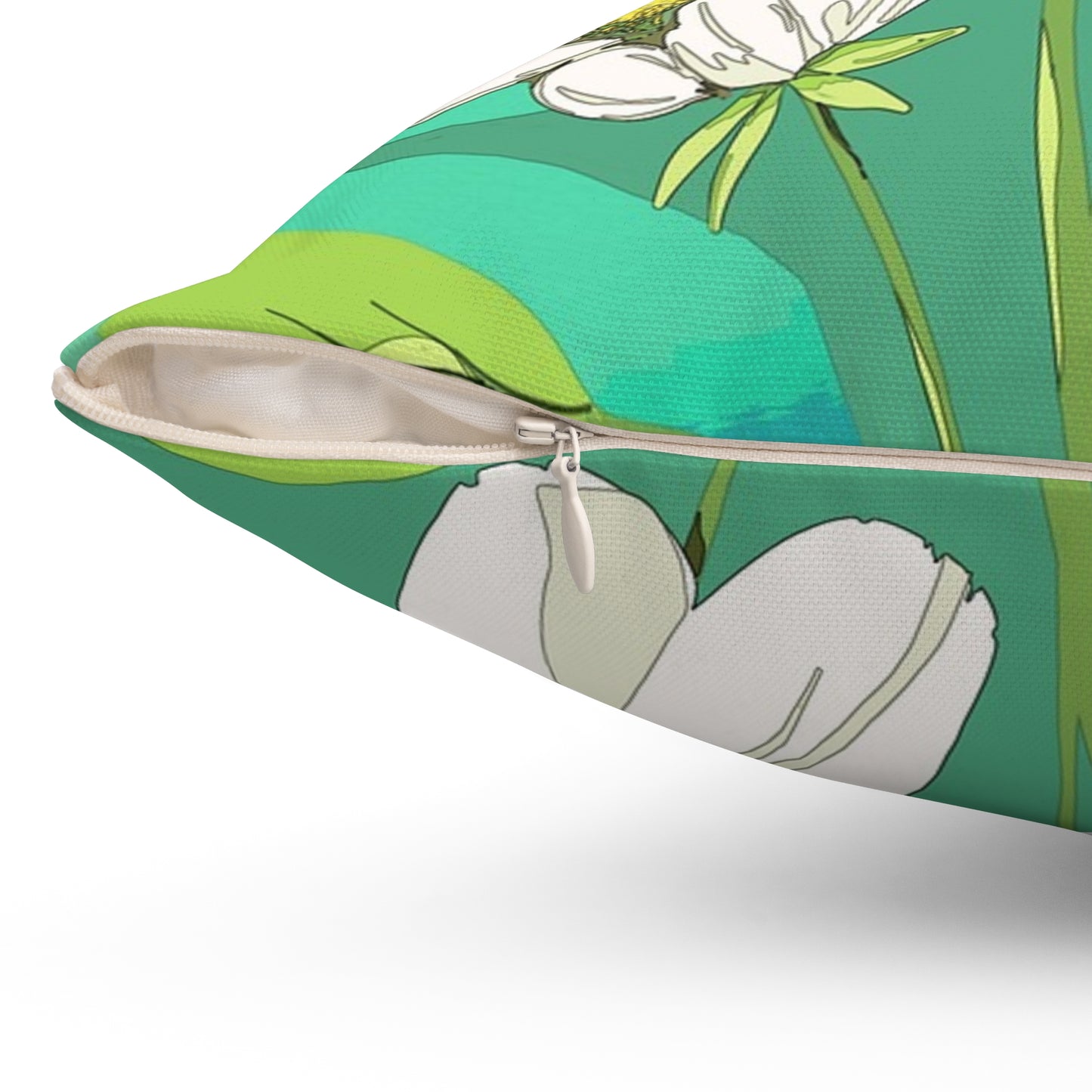 Spun Polyester Square Pillow