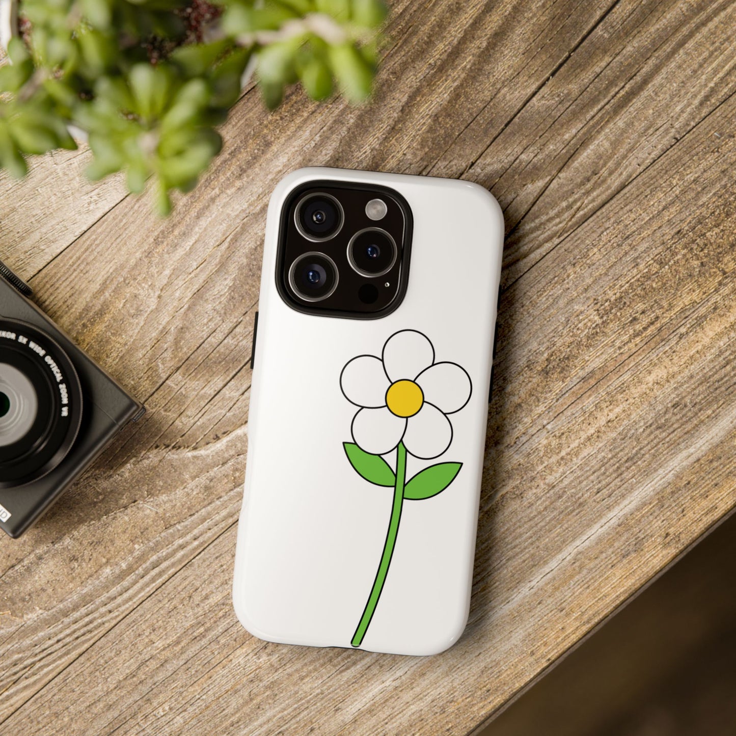 Floral Phone Case, Tough Cases with Flower Design, Cute Phone Accessory, Gifts for Her, Spring Decor, Unique Phone Cases
