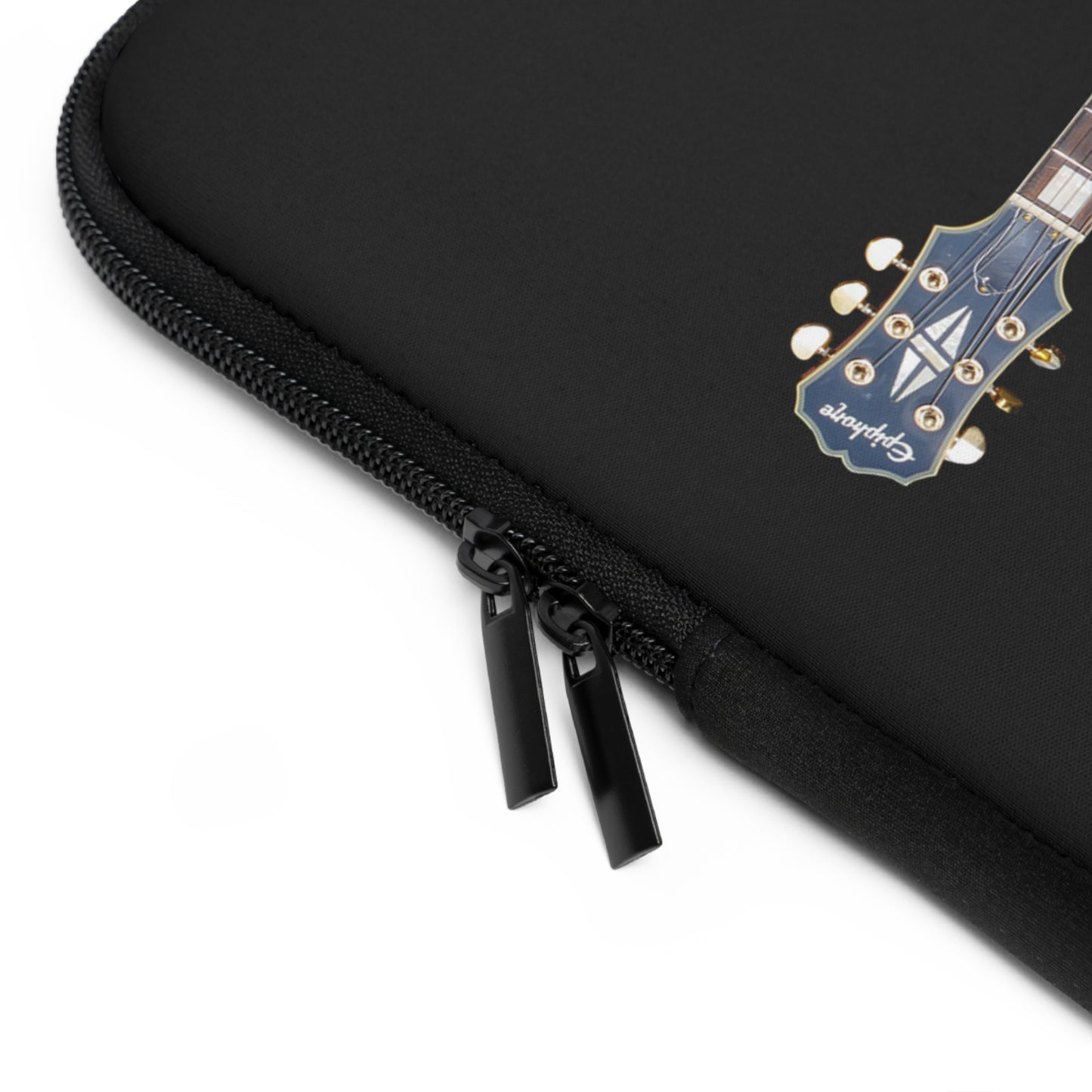 Guitar Lover's Laptop Sleeve - Musician Gift, Rock n Roll Accessory, Personalized Laptop Case, Unique Tech Bag, Music Themed Gift