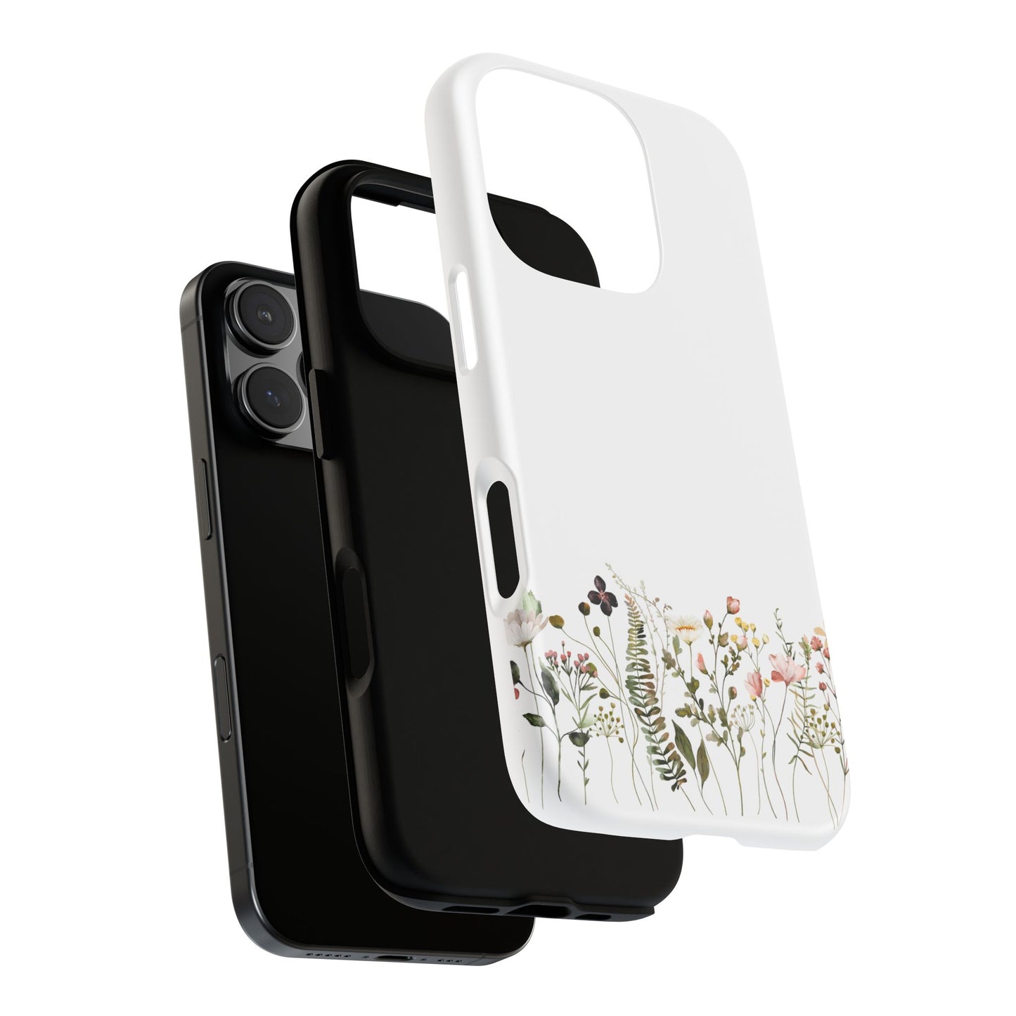Floral Phone Case - Tough Cases for Nature Lovers, Stylish Floral Design, Phone Protection, Gifts for Her, Eco-Friendly Tech Accessories