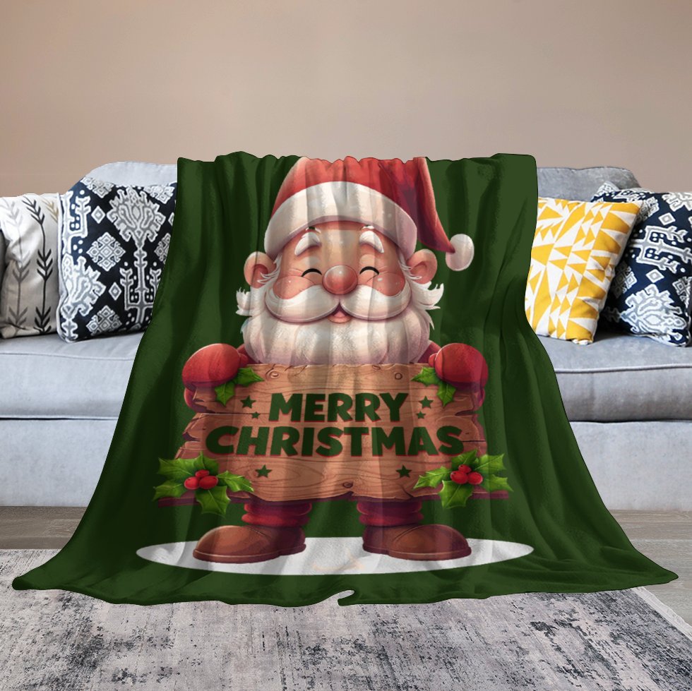 Flannel Blanket (One-sided Printing)-50"×60"