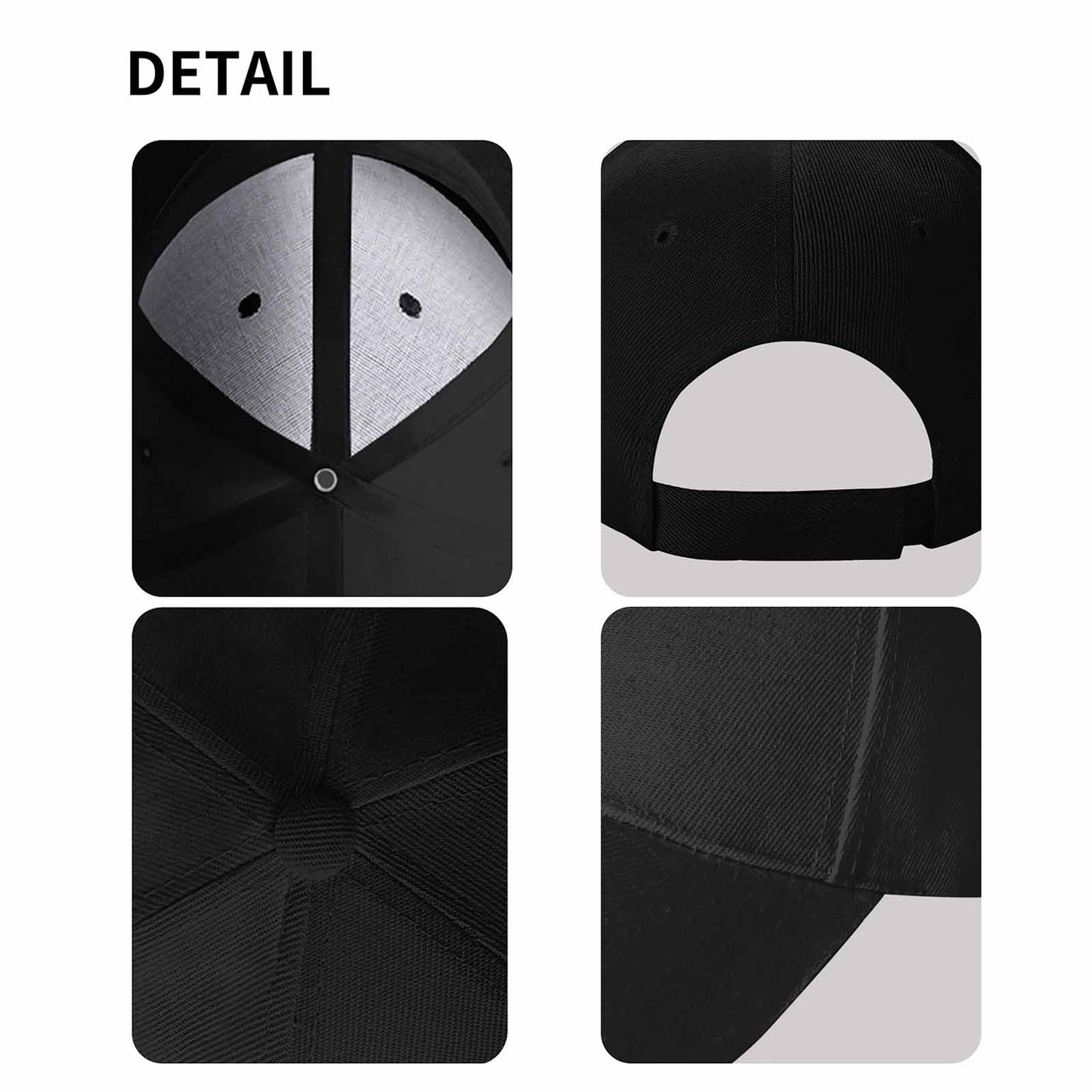 Sandwich Visor Baseball Cap for Men & Women