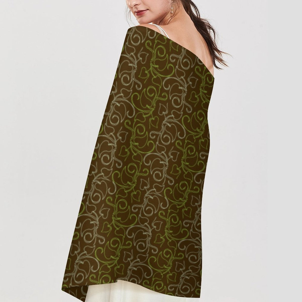 Cashmere-like Tassel Scarf