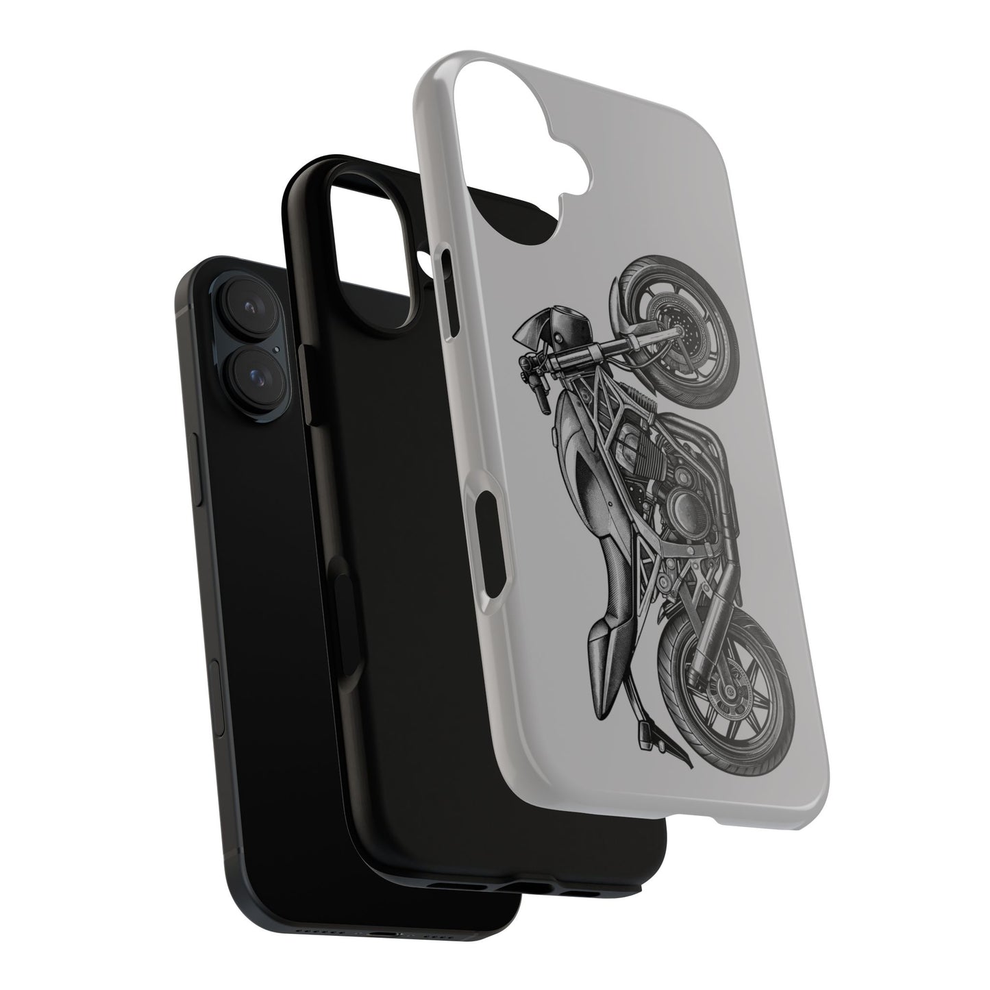 Motorcycle Phone Case - Tough Cases - Biker Gift, Motorcycle Lover, Custom Phone Cover, Unique Biker Accessory