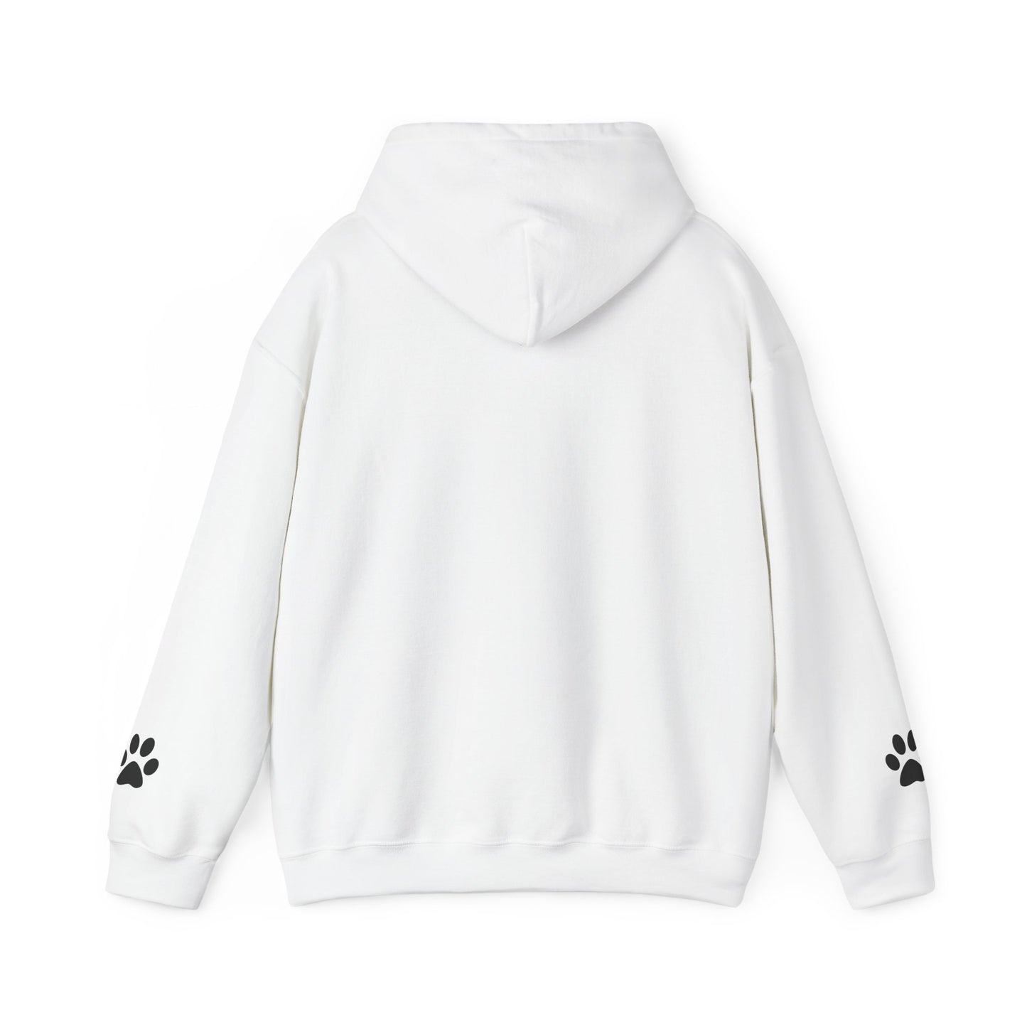 Cute Dog Paw Print Hoodie, Pet Lover Gift, Unisex Sweatshirt, Cozy Animal Hoodie, Perfect for Animal Lovers, Dog Mom Apparel