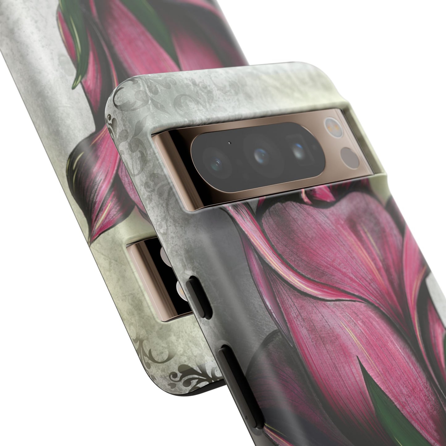 Rose Phone Case – Tough Cases, Floral Phone Cover, Gift for Her, Minimalist Design, Nature Lover's Accessory, Birthday Gift Idea