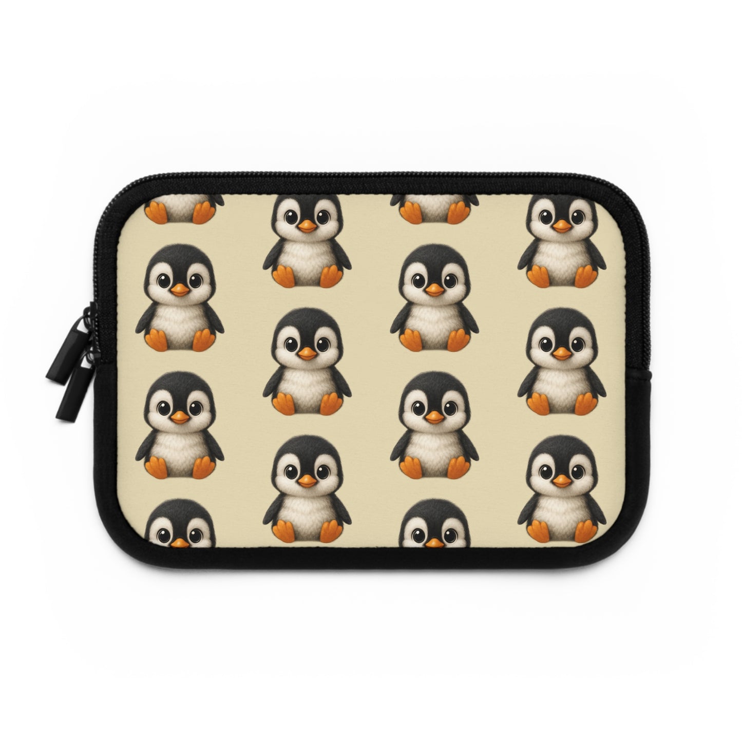 Cute Penguin Laptop Sleeve - Ideal for Students, Gifts for Birthdays, Creative Accessories for Work and Play, Tech Pouch, Animal Lover
