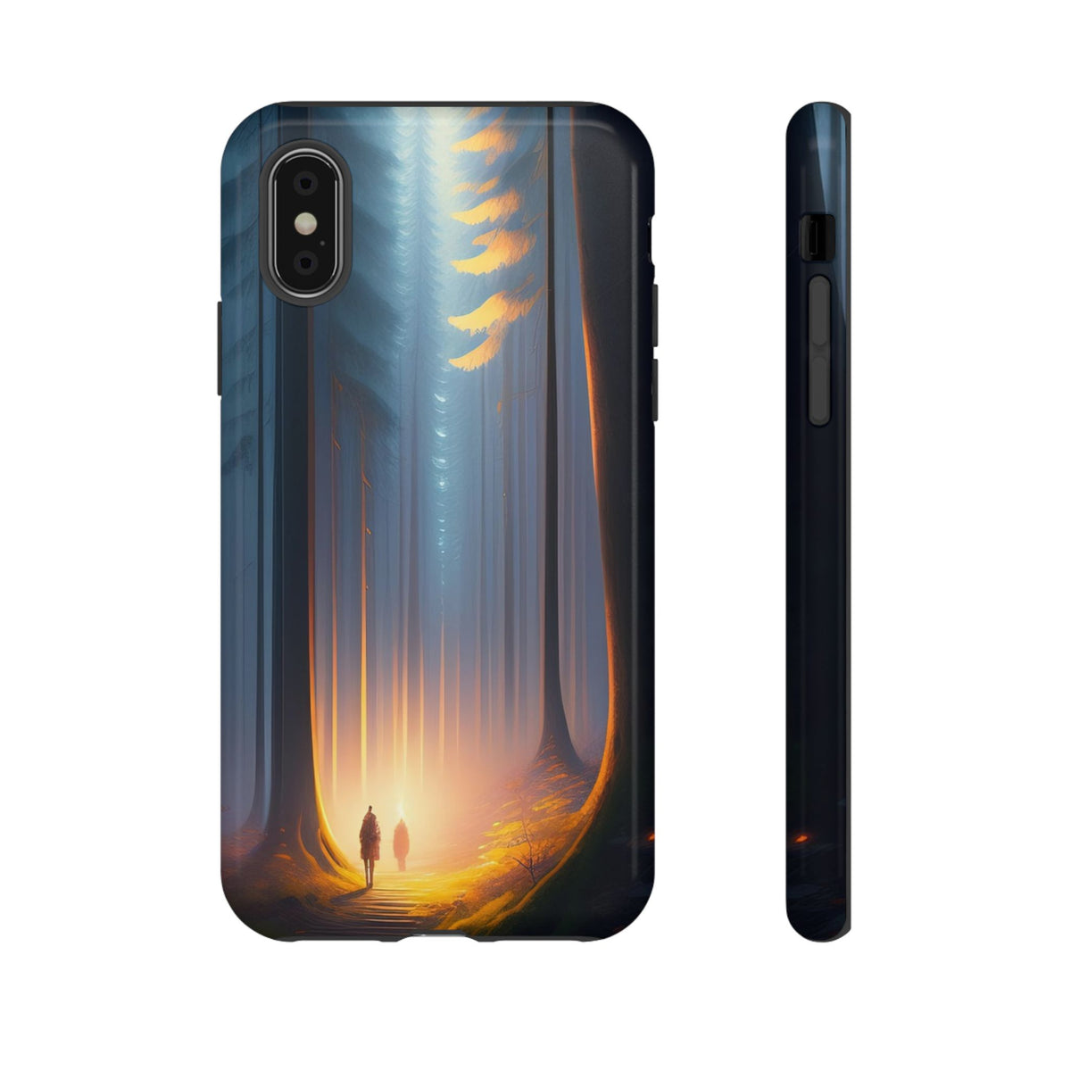 Phone Case — Mystical Forest Nightscape Protective Tough Case