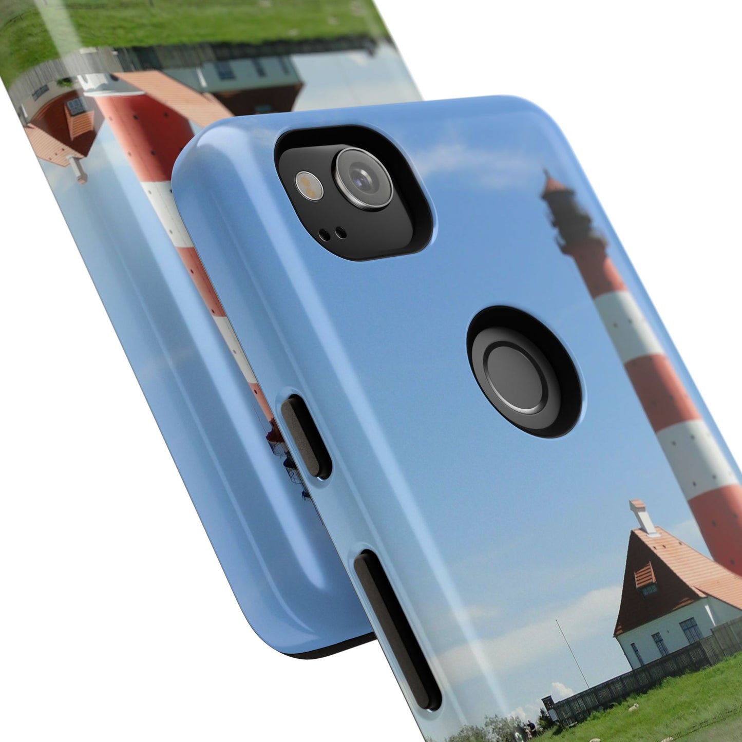 Lighthouse Phone Case - Coastal Vibes, Nautical Gift, Ocean Lover Accessory, Beach Aesthetic, Customizable Design