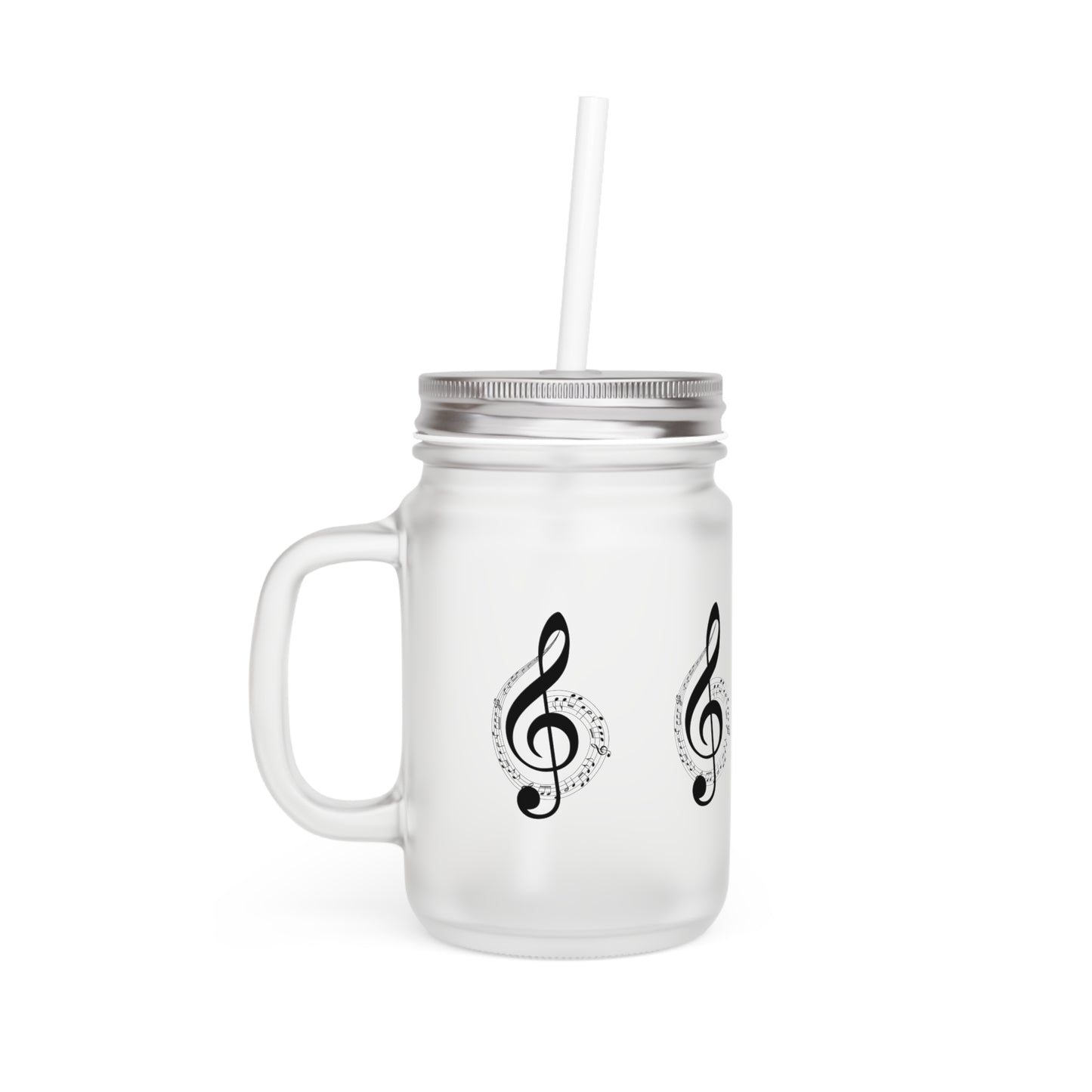 Musical Mason Jar Tumbler | BPA-Free Drinking Cup | Perfect Gift for Musicians, Weddings, Housewarmings, Music Lovers