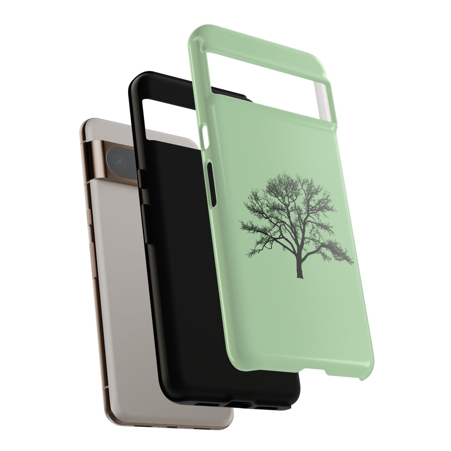 Minimalist Tree Phone Case, Nature-Inspired Phone Cover, Eco-Friendly Cell Phone Accessory, Perfect Gift for Nature Lovers