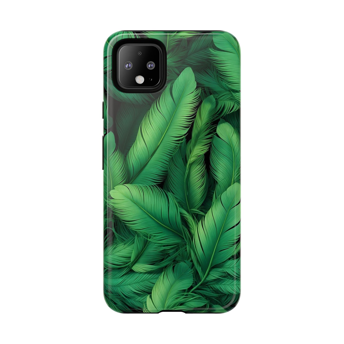 Tough Cases - Tropical Leaf Phone Case, Nature-inspired, Phone Accessory, Gift for Her, Jungle Theme, Eco-Friendly