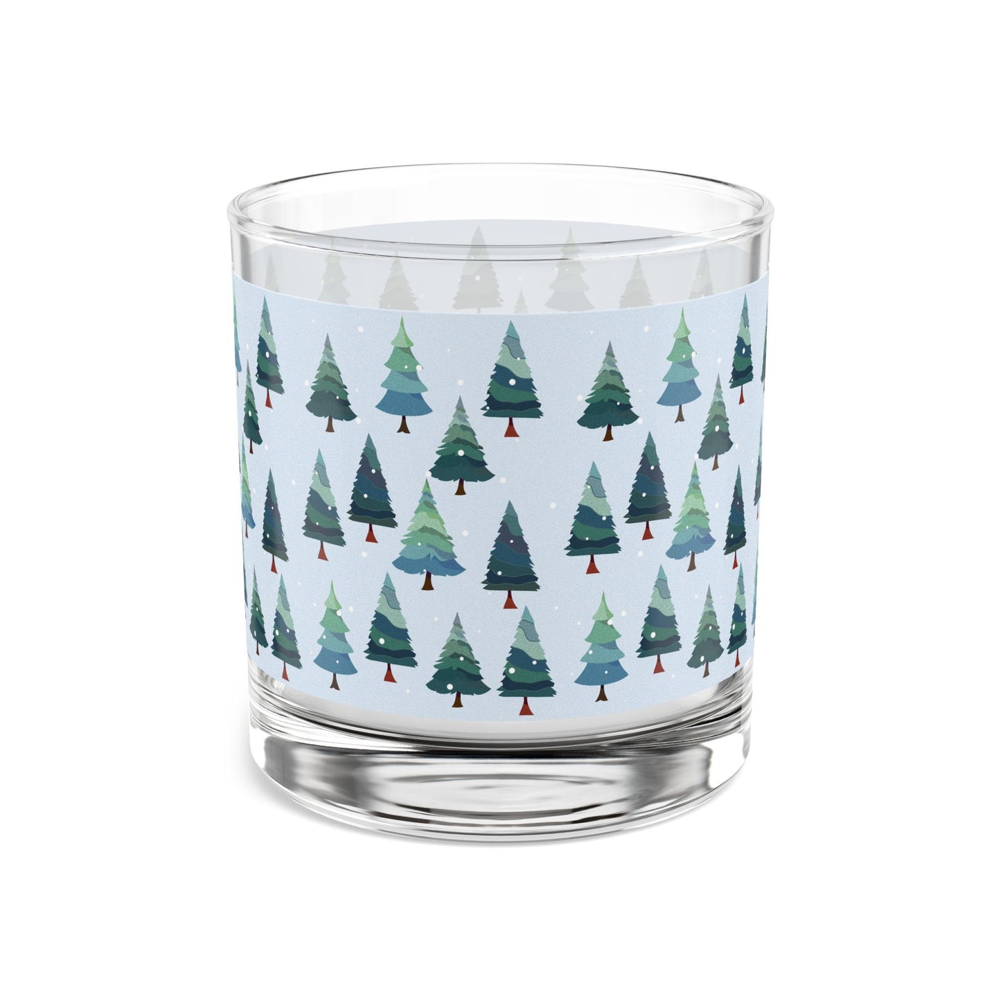 Festive Christmas Rocks Glass, 10oz | Holiday Drinkware, Gift for Him, Home Bar Accessories, Seasonal Decor, Winter Gathering