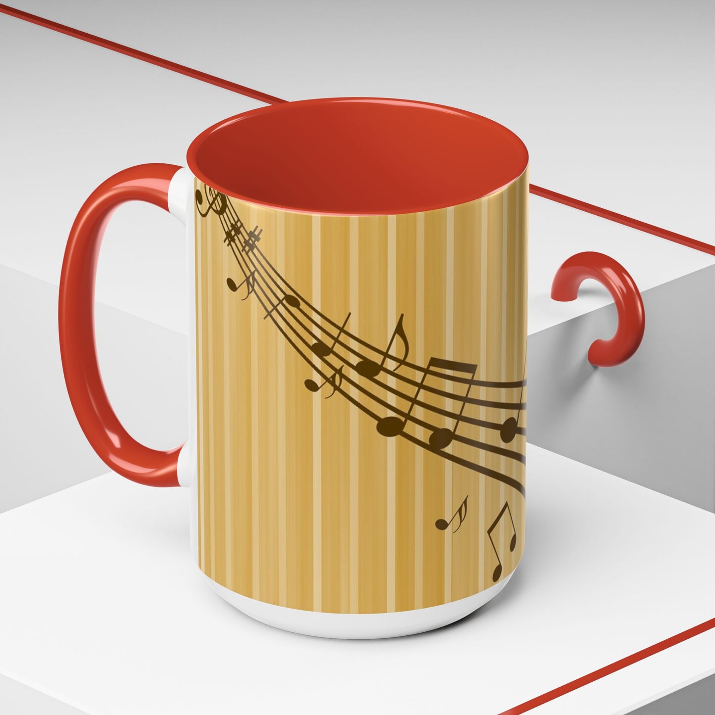 Musical Note Coffee Mug - Perfect Gift for Musicians, Coffee Lovers, Music Teachers, Birthdays, Housewarming