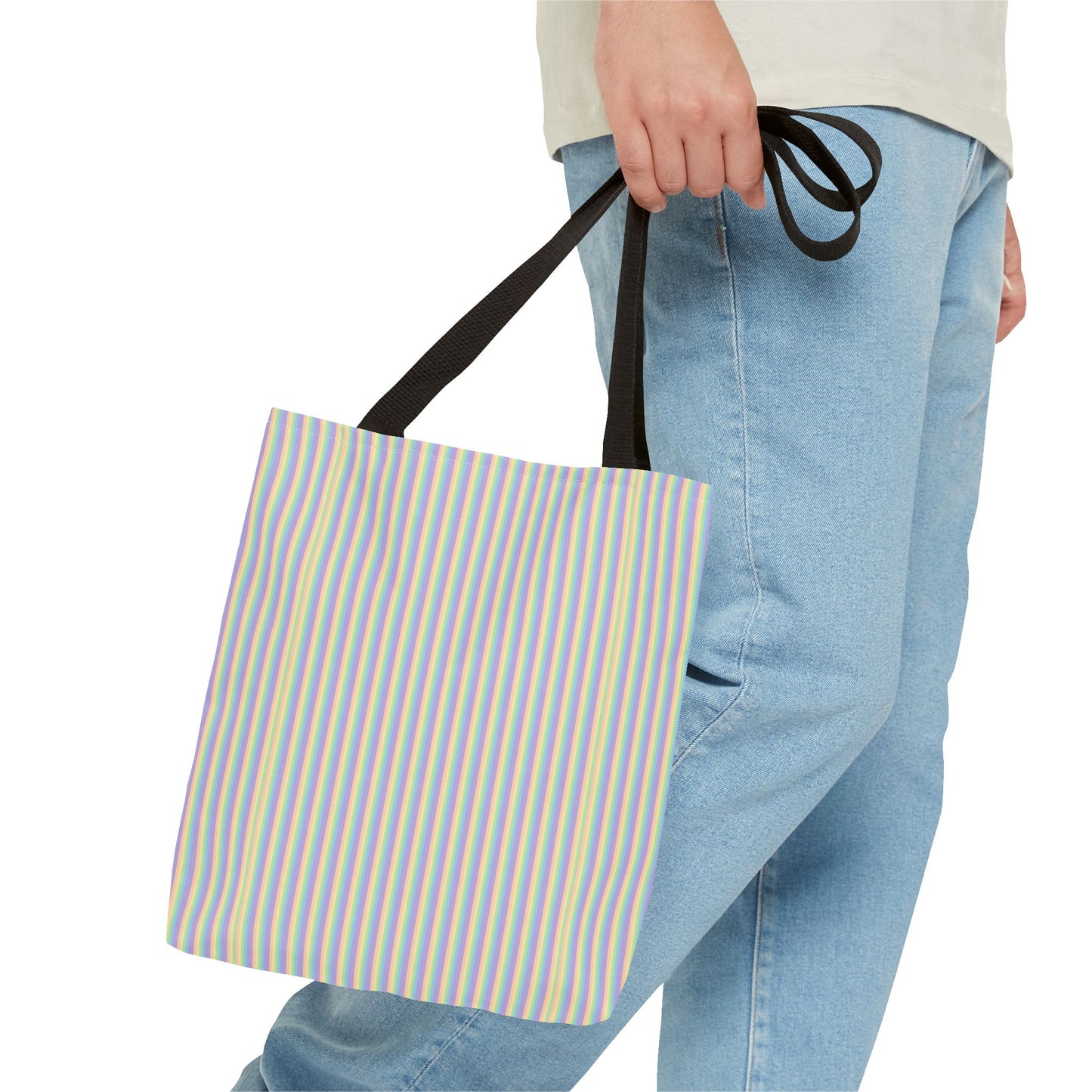 Colorful Striped Tote Bag | Reusable Shopping Bag, Beach Tote, Eco-Friendly Gift, Everyday Carryall, Summer Essentials
