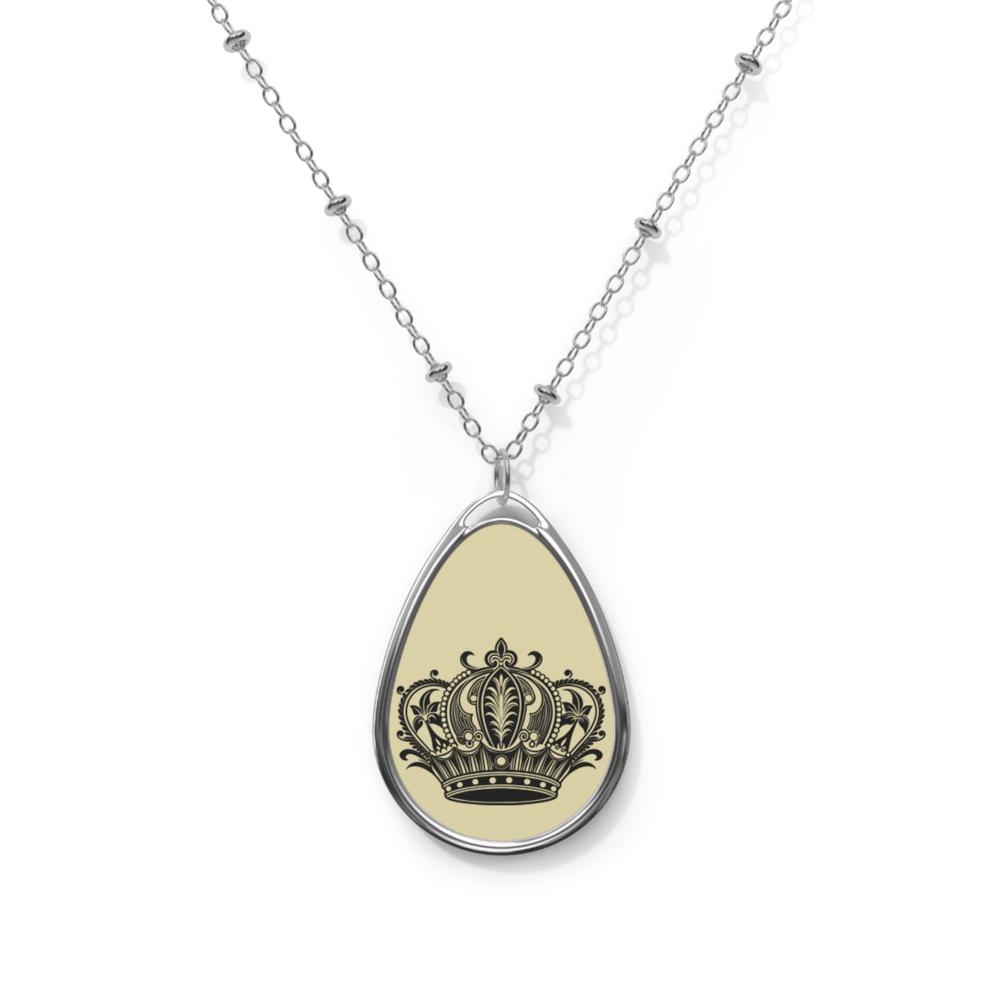 Elegant Crown Necklace, Customizable Jewelry Gift, Women’s Accessory