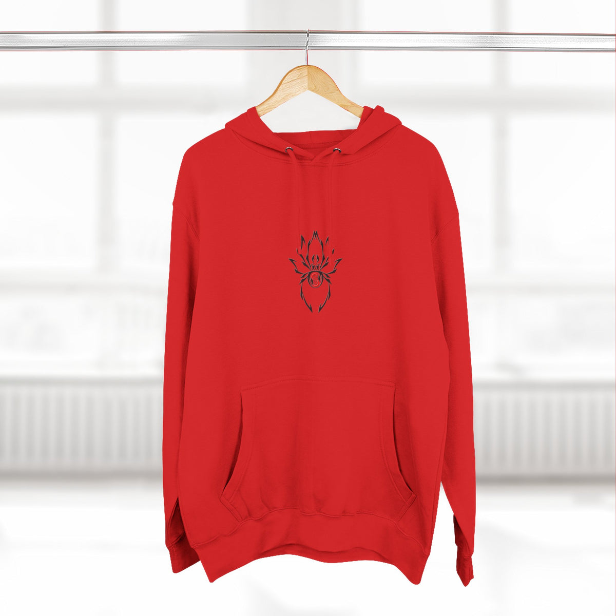Cozy Spider Fleece Hoodie - Spooky Fashion, Unisex Casual Wear, Halloween Gift, Fall Fashion, Comfortable Layering