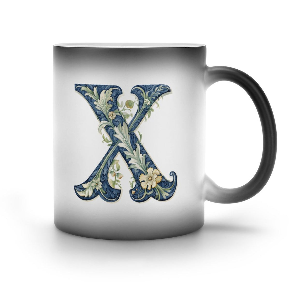 Color Change Mug - Letter X