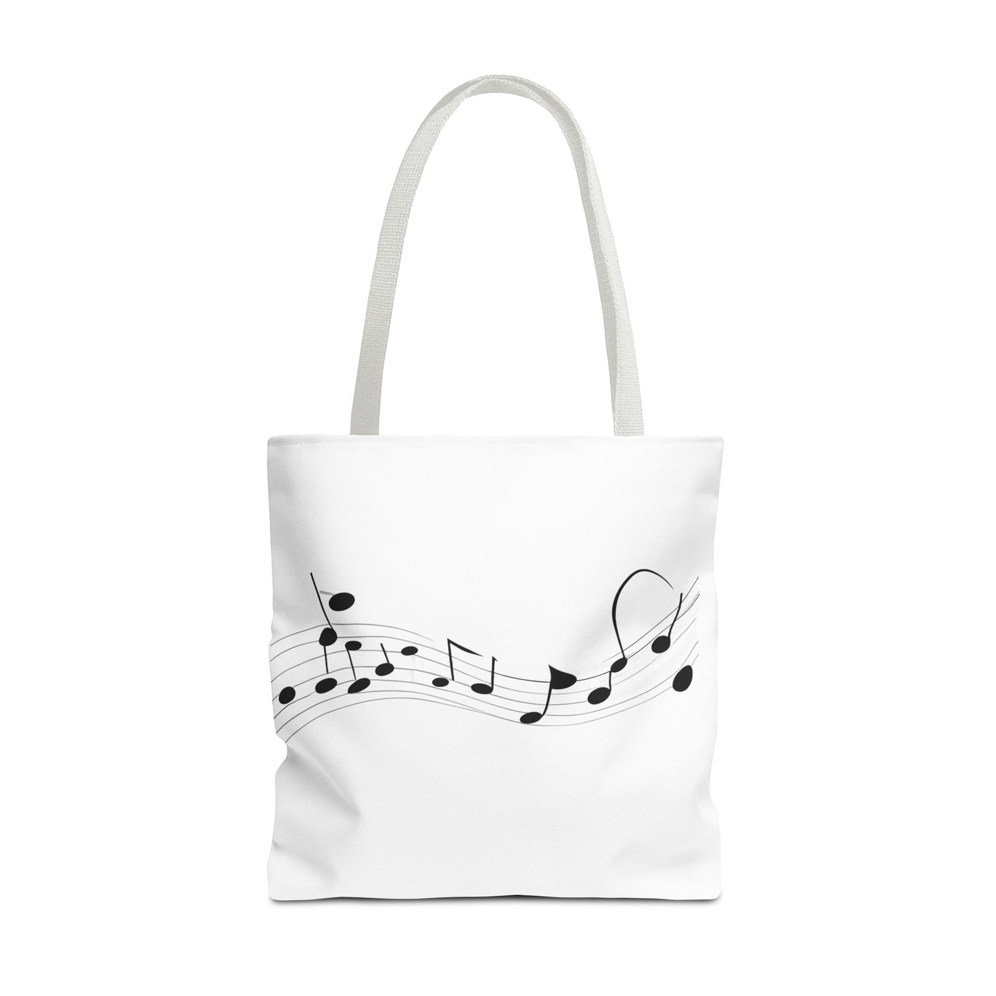Musical Notes Tote Bag | Perfect for Music Lovers, Eco-Friendly Shopping
