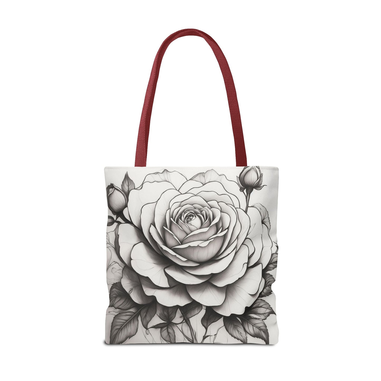 Elegant Floral Tote Bag, Garden Lover Gift, Shopping Bag, Art Print Tote, Mother's Day Gift, Eco-Friendly Canvas Bag