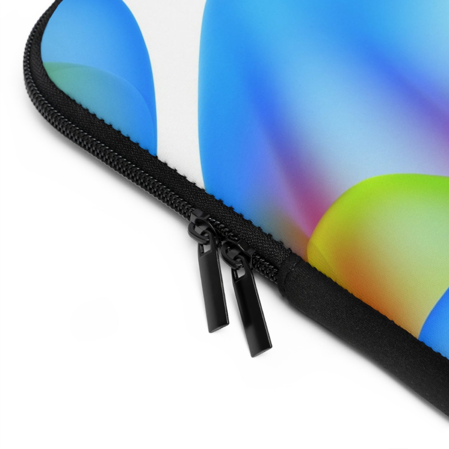 Colorful Abstract Laptop Sleeve, Artistic Tech Accessory, Waterproof Case, Gift for Students, Vibrant Computer Case
