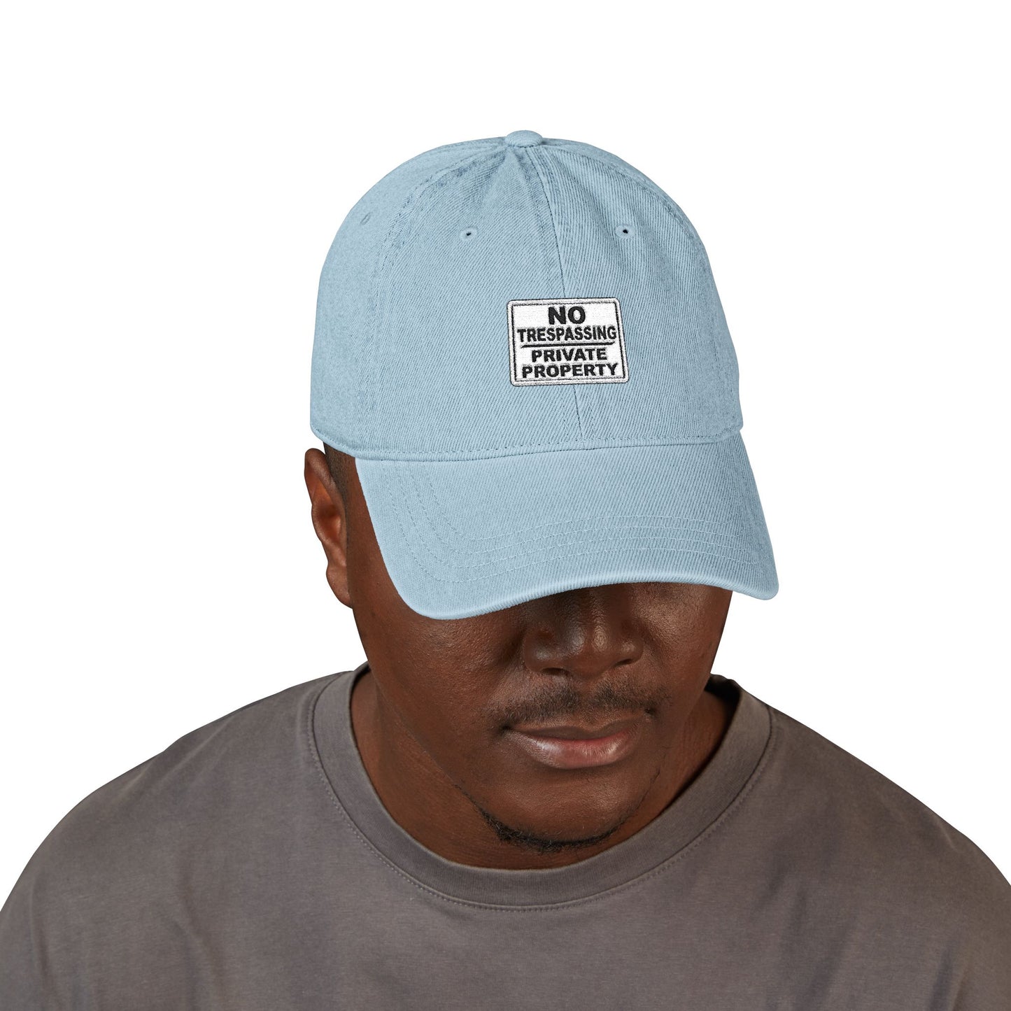 Denim Hat (Embroidery) Private Property