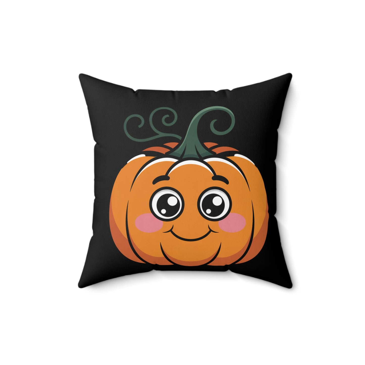 Cute Pumpkin Throw Pillow for Fall Decor, Halloween Decorative Pillow, Cozy Couch Cushion, Autumn Home Accessory, Thanksgiving Gift