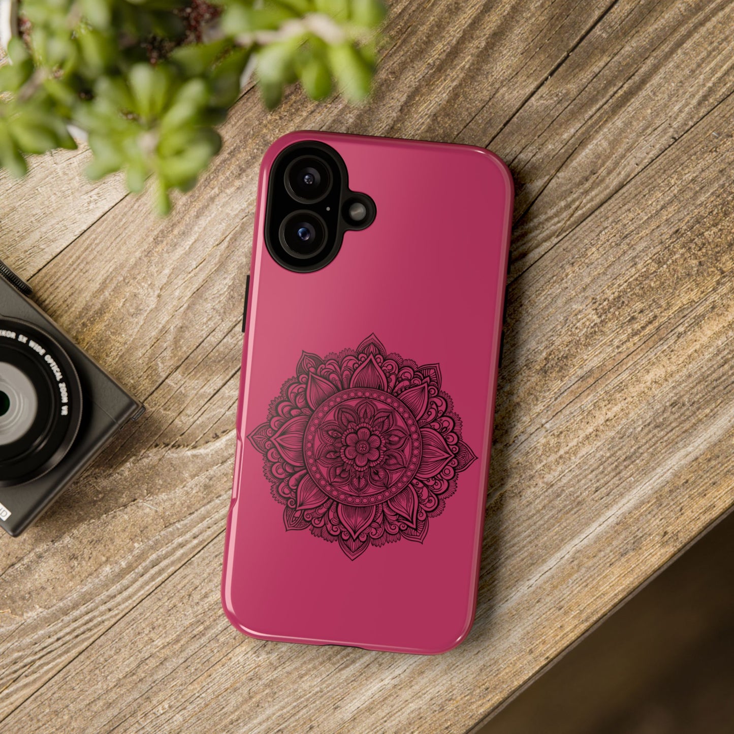 Vibrant Mandala Phone Case, Artistic Protection Cover, Gift for Her, Trendy Accessories, Birthday or Holiday Present