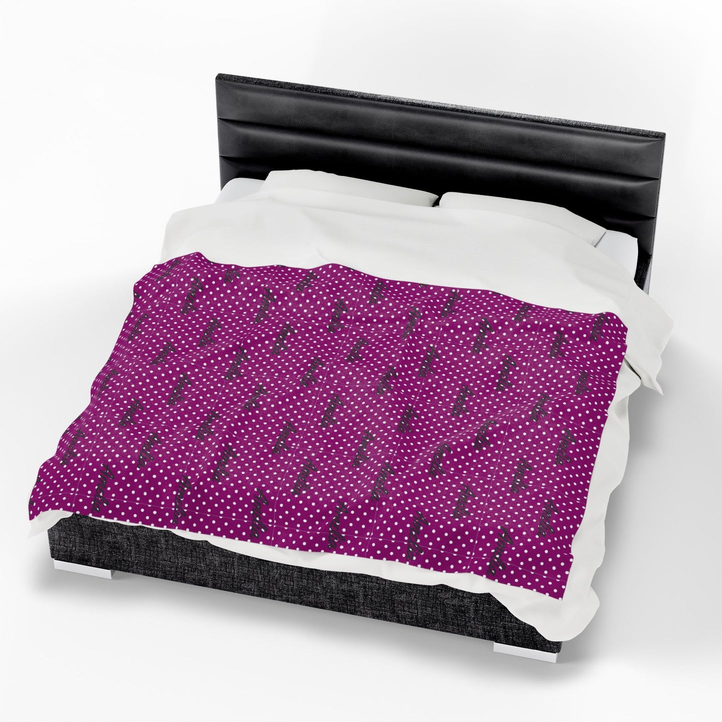 Cozy Velveteen Plush Blanket Amelia