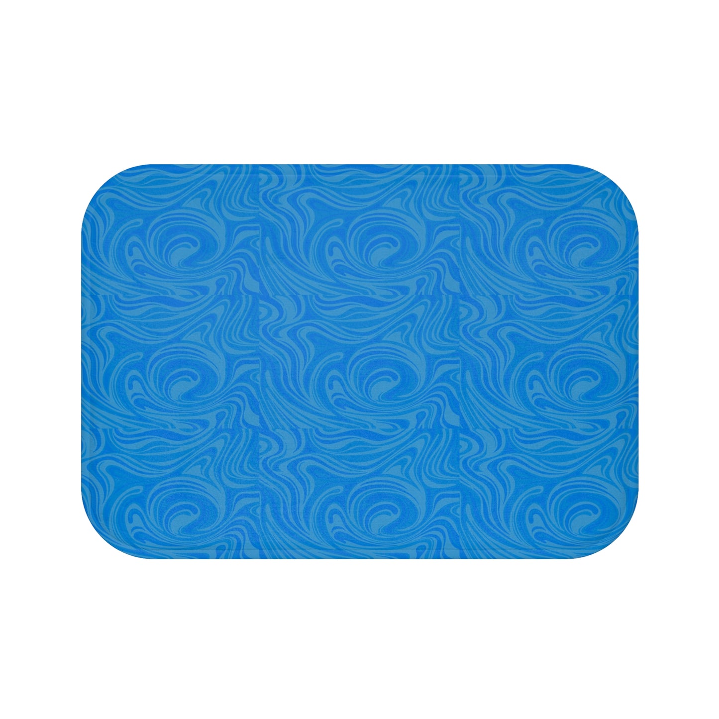 Ocean Wave Bath Mat | Cozy Bathroom Decor, Non-Slip Mat, Shower Rug, Home Comforts, Gift for Beach Lovers