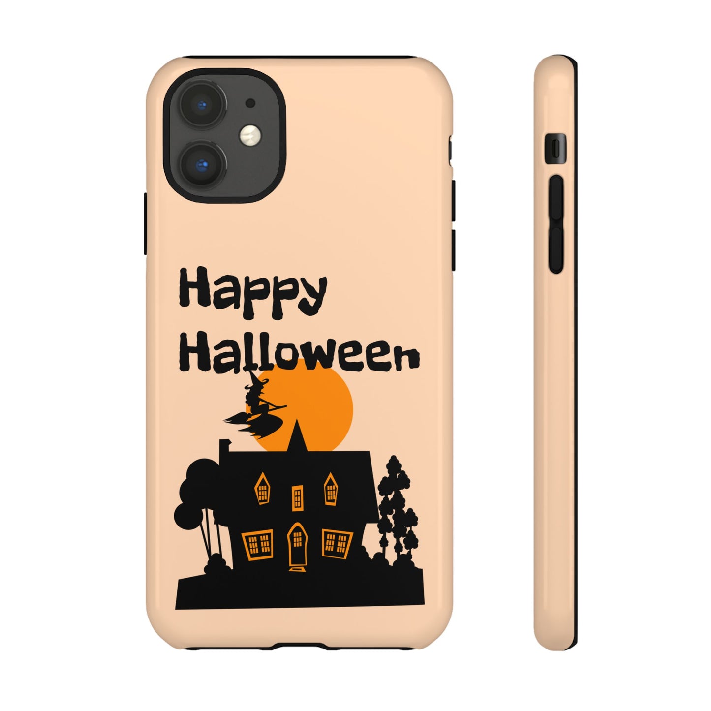 Halloween Phone Case, Spooky Mobile Cover, Tough Case for Phone, Witch Design, Fall Decor, Unique Gift for Halloween