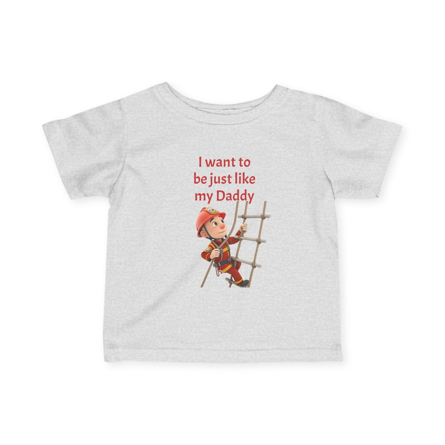 Daddy's Little Helper Infant Tee, Cute Child Tee, Toddler Gift, Father-Son Tee, Family Shirt, Birthday Outfit, Holiday Gift